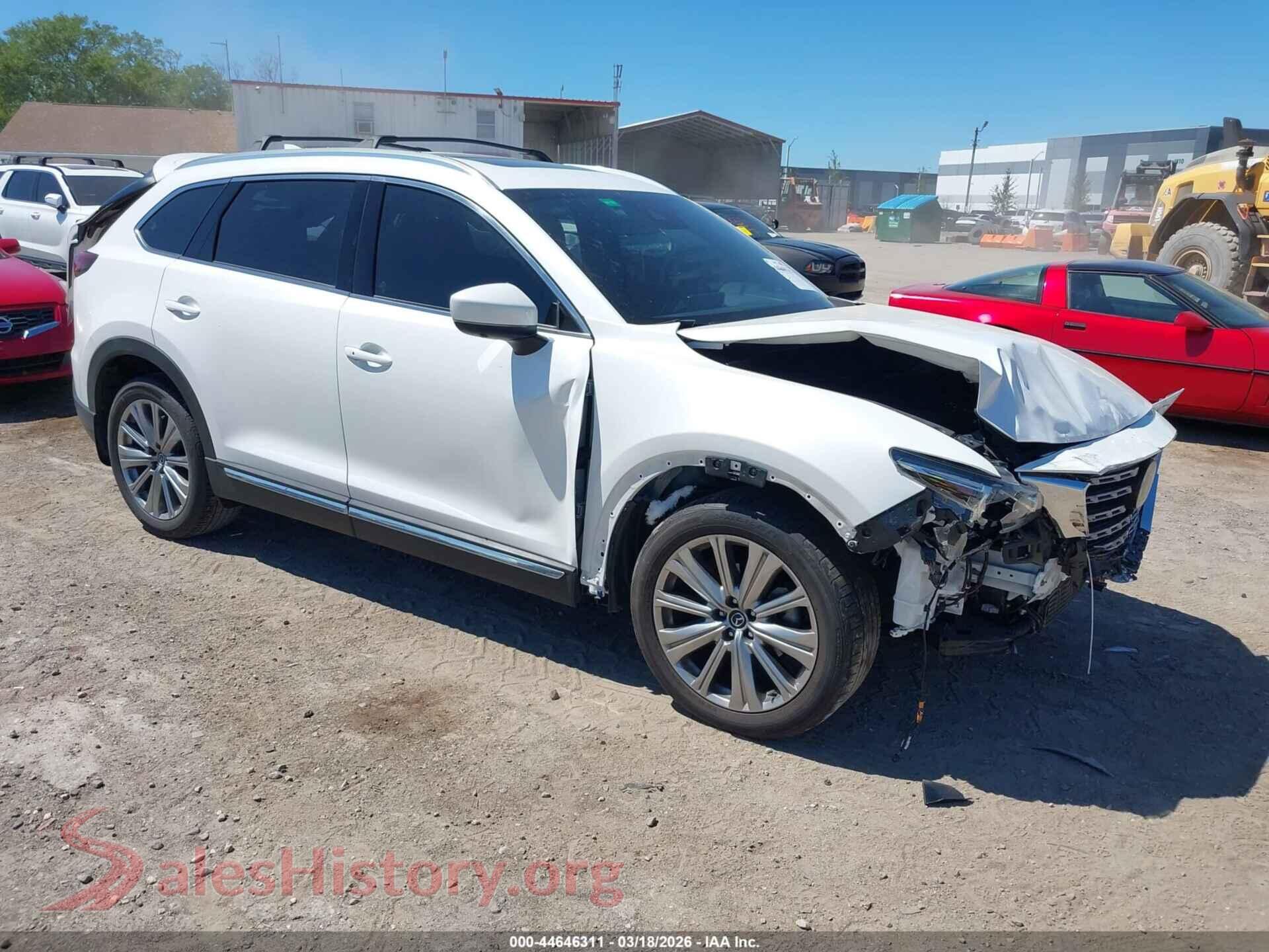 2022 MAZDA CX-9 — VIN JM3TCBEY7N0614041