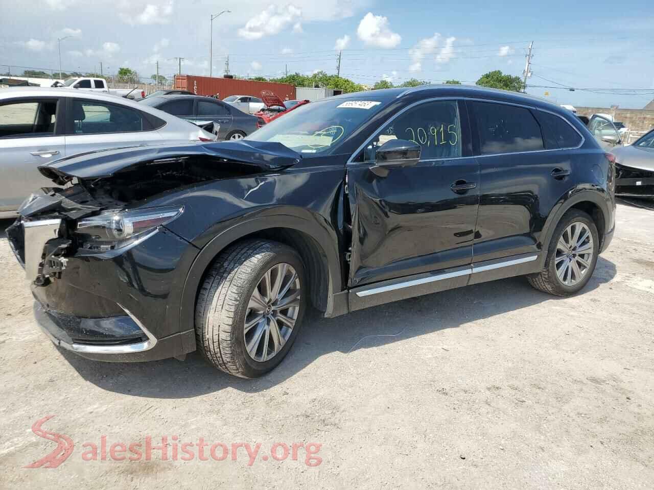 2022 MAZDA CX-9 — VIN JM3TCBEY8N0600889