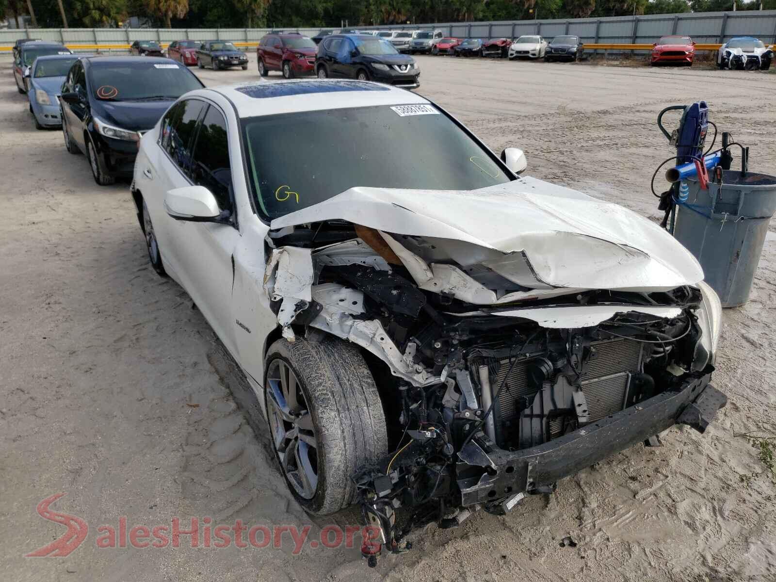 2016 INFINITI Q50 — VIN JN1AV7APXGM490124