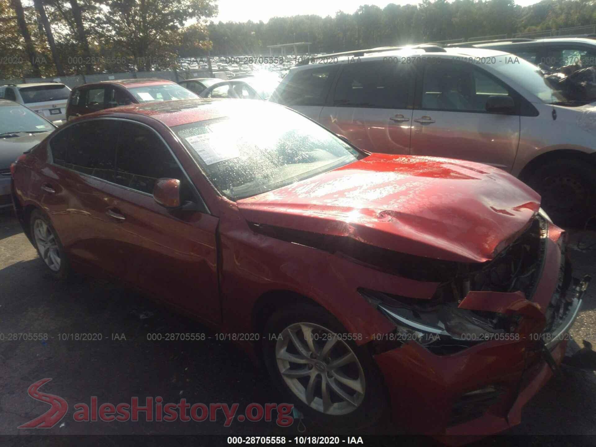 2014 INFINITI Q50 — VIN JN1AV7AR1EM703167