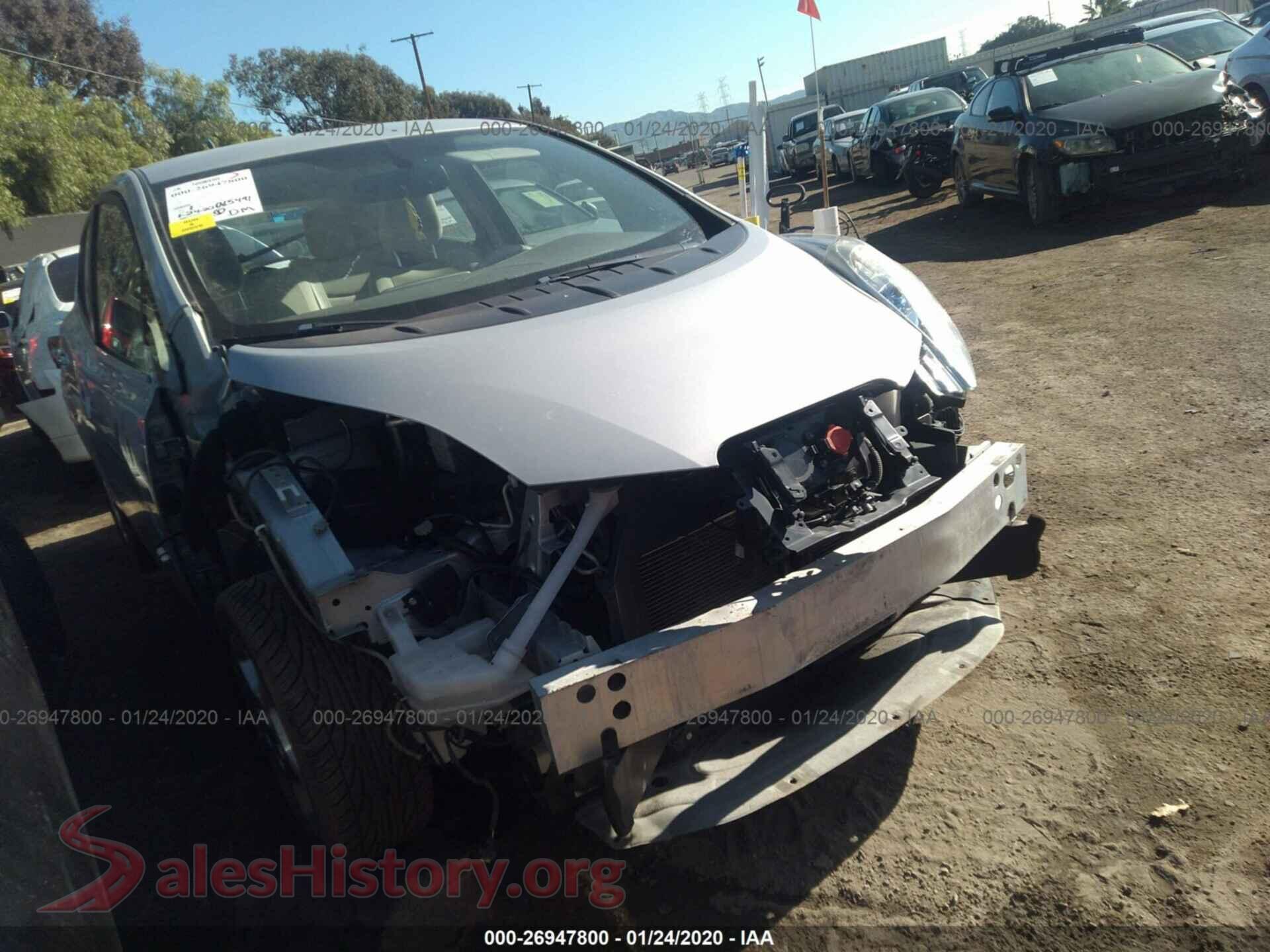 2011 NISSAN LEAF — VIN JN1AZ0CP0BT009630
