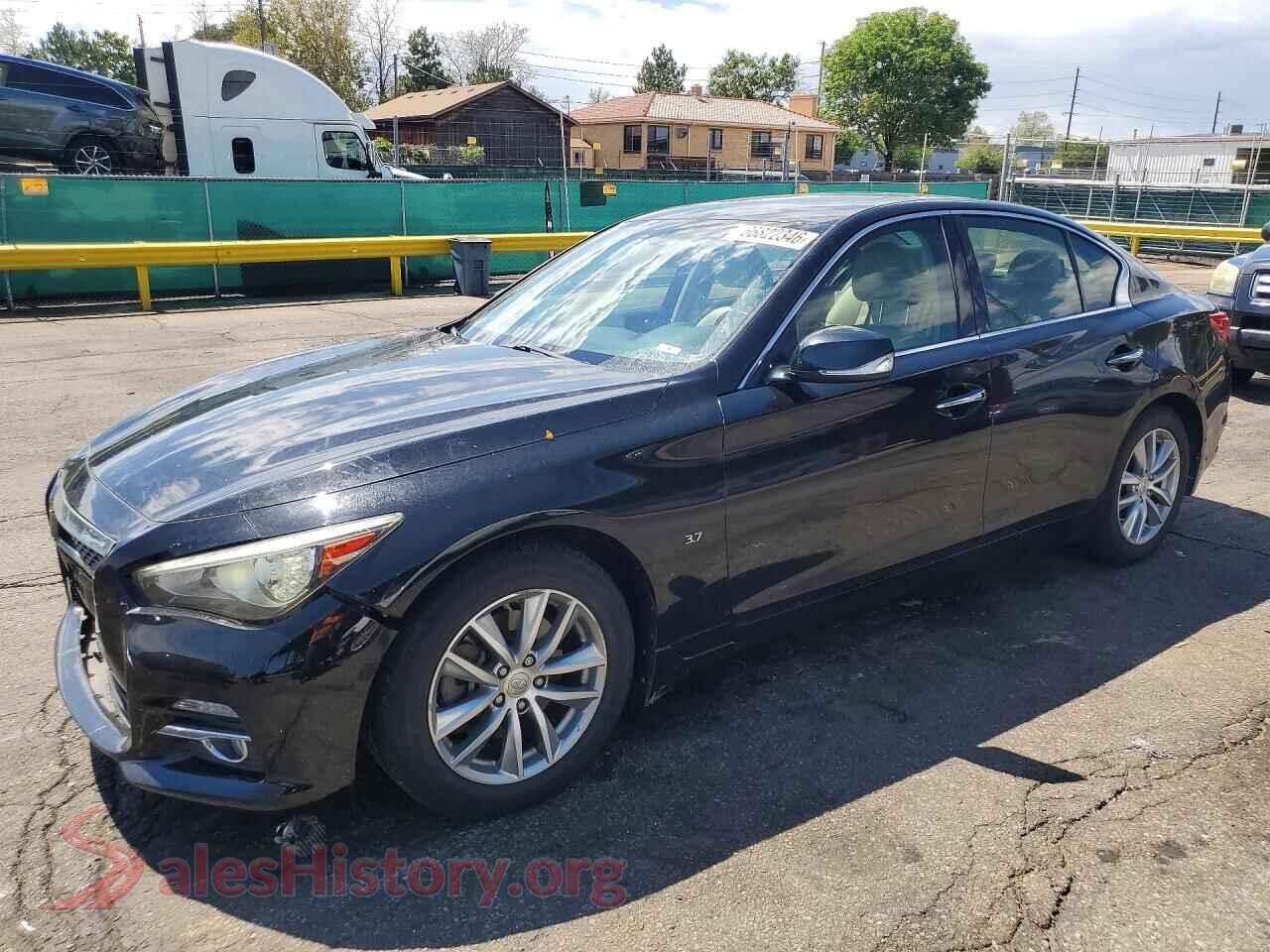 2014 INFINITI Q50 — VIN JN1BV7AR0EM703522