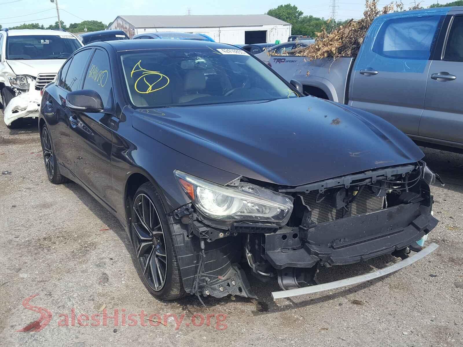 2014 INFINITI Q50 — VIN JN1BV7AR7EM684581