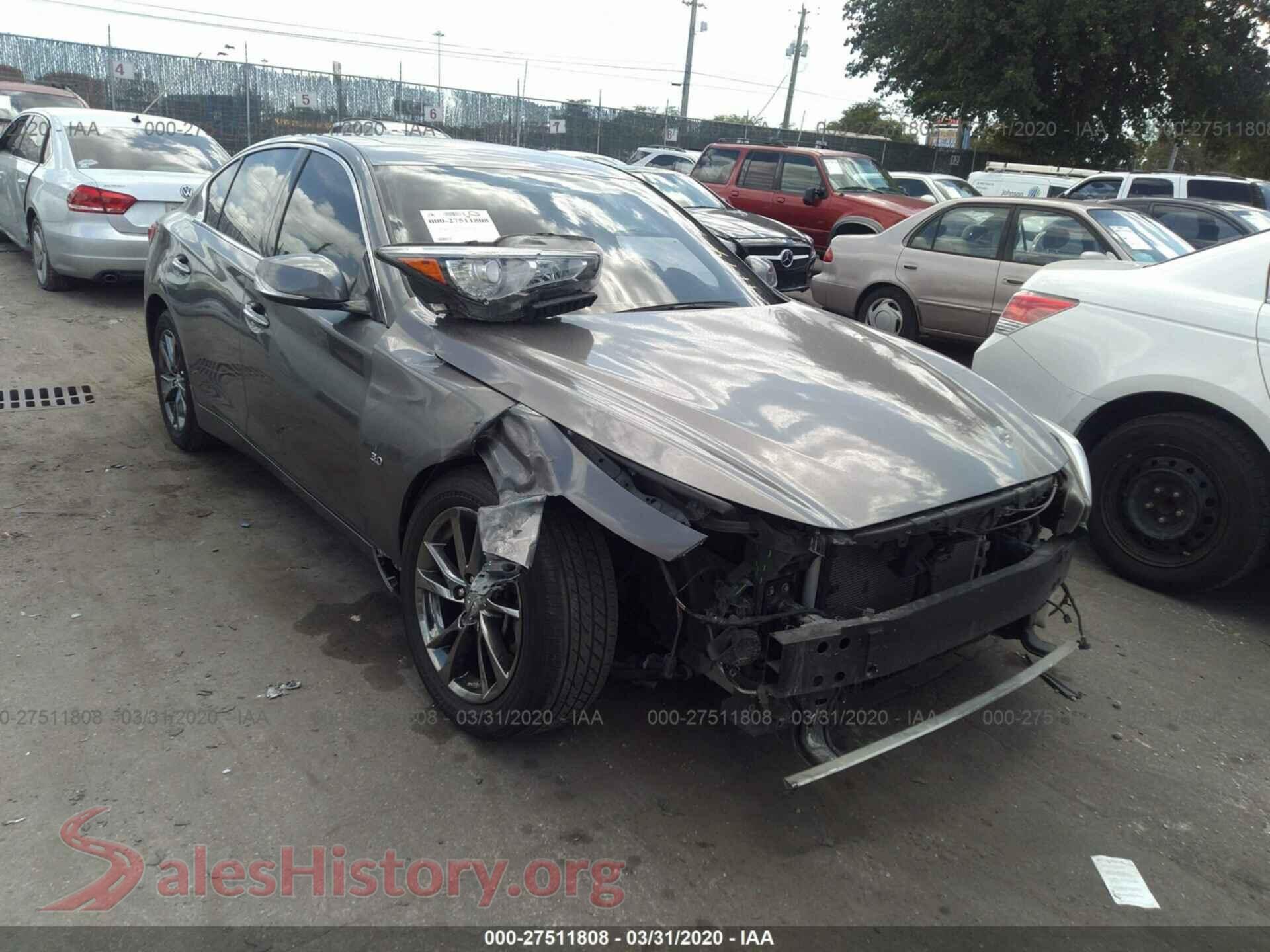 2015 INFINITI Q50 — VIN JN1BV7AR9FM419436