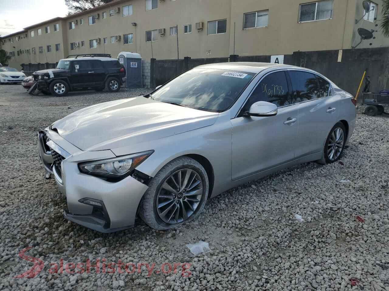 2019 INFINITI Q50 — VIN JN1EV7APXKM510091