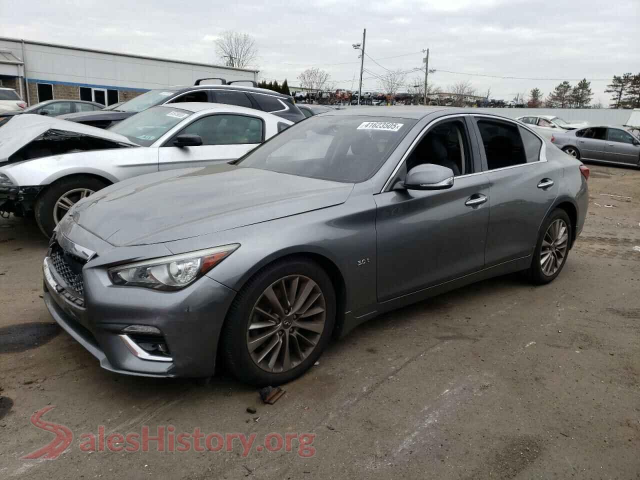 2018 INFINITI Q50 — VIN JN1EV7AR6JM433848
