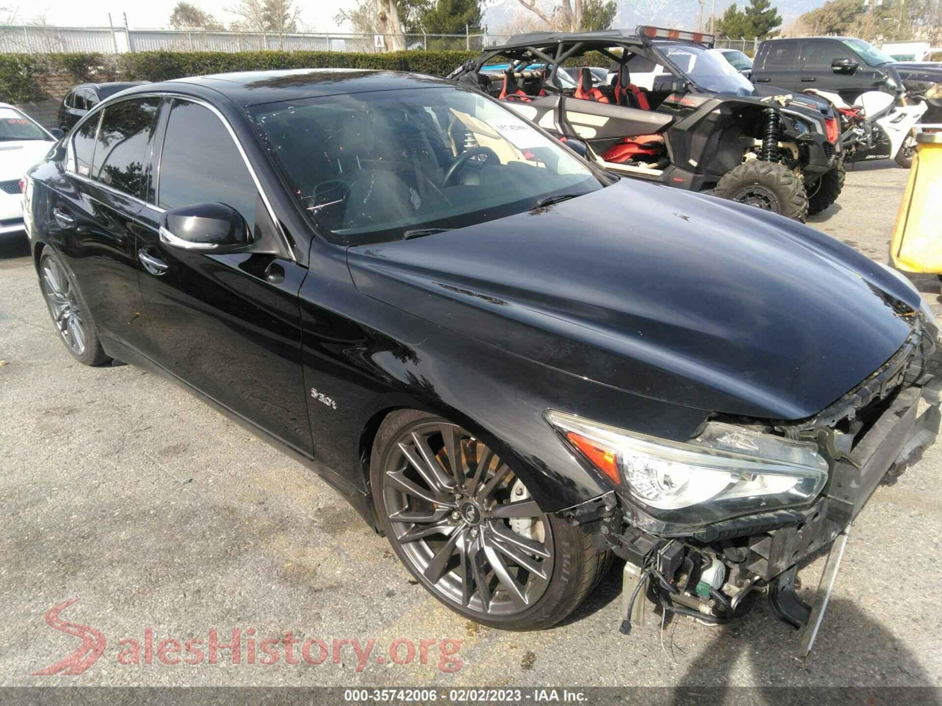 2016 INFINITI Q50 — VIN JN1FV7AP7GM421011