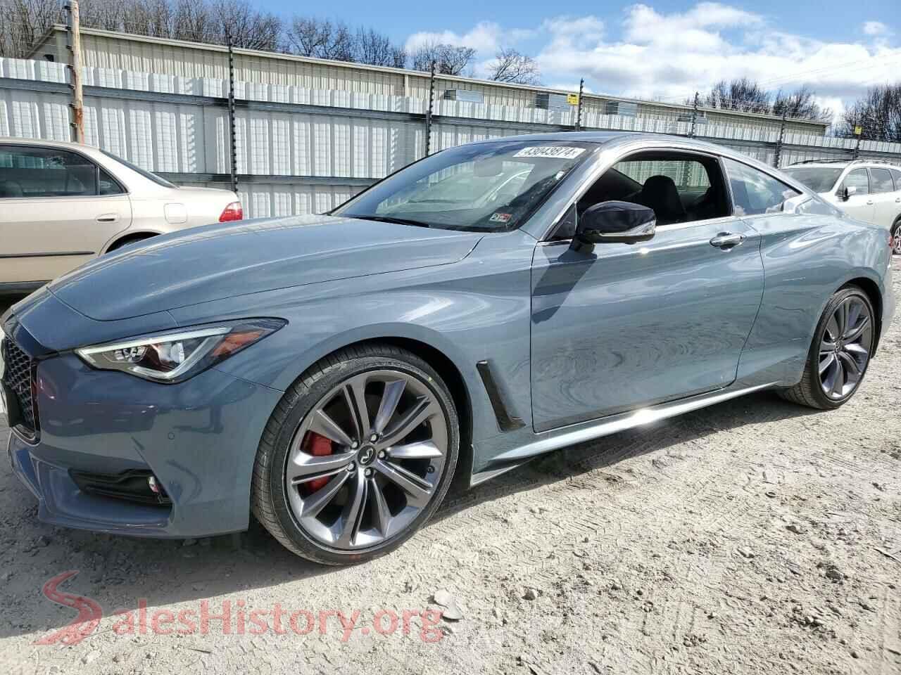 2022 INFINITI Q60 — VIN JN1FV7LL0NM680897