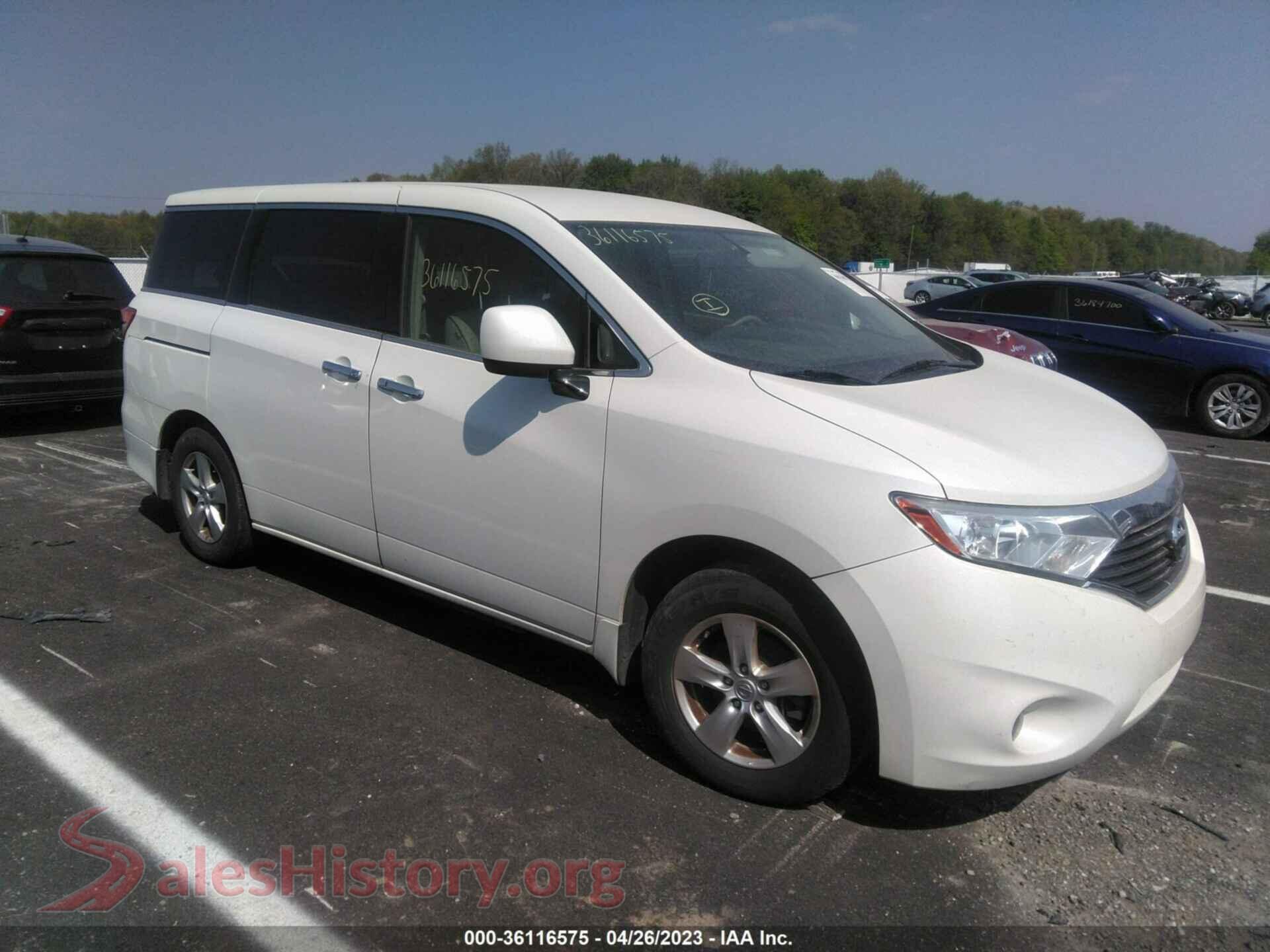 2015 NISSAN QUEST — VIN JN8AE2KP4F9125877