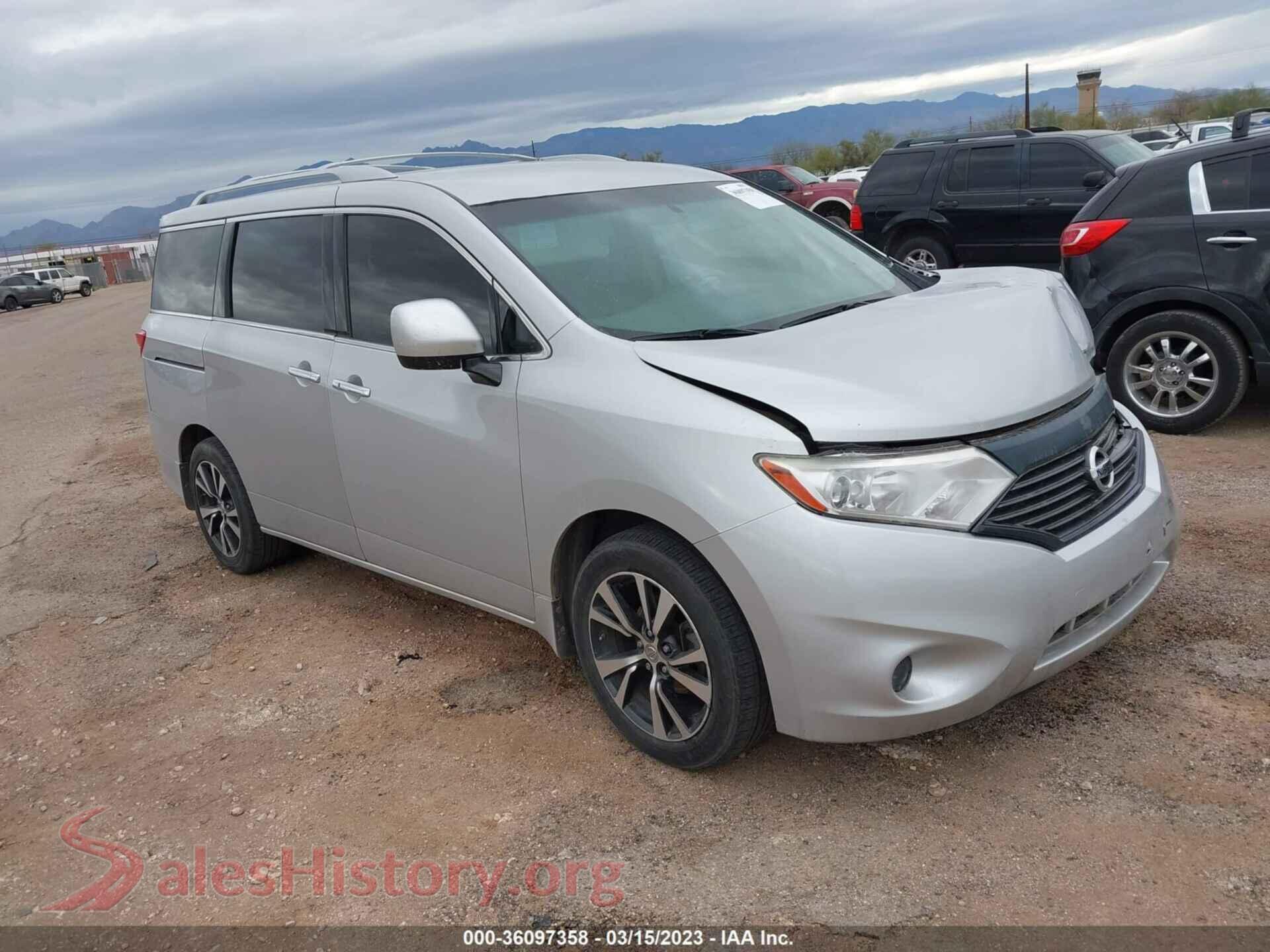 2015 NISSAN QUEST — VIN JN8AE2KP5F9126942