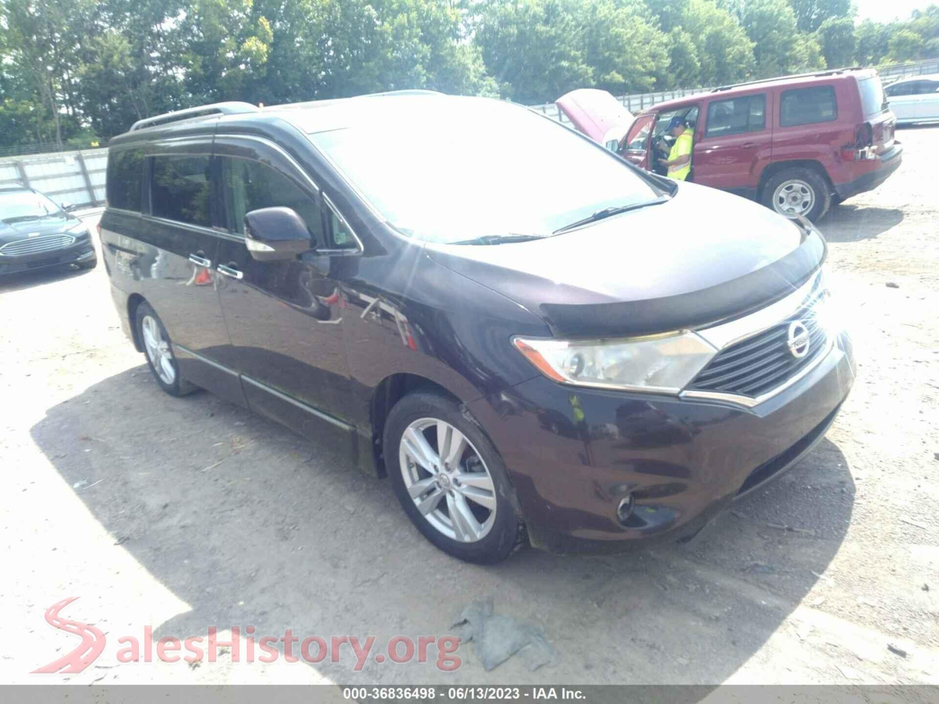 2011 NISSAN QUEST — VIN JN8AE2KP8B9004649