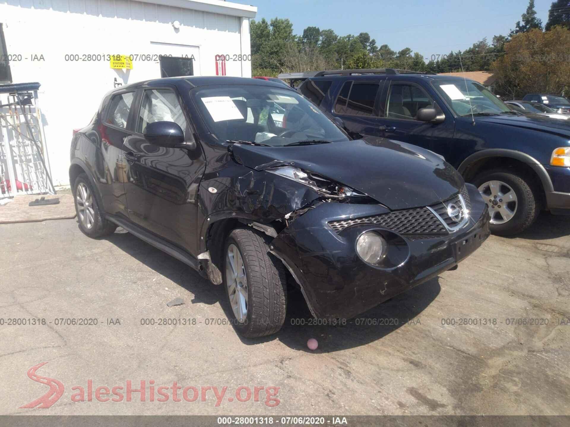 2013 NISSAN JUKE — VIN JN8AF5MR3DT222517