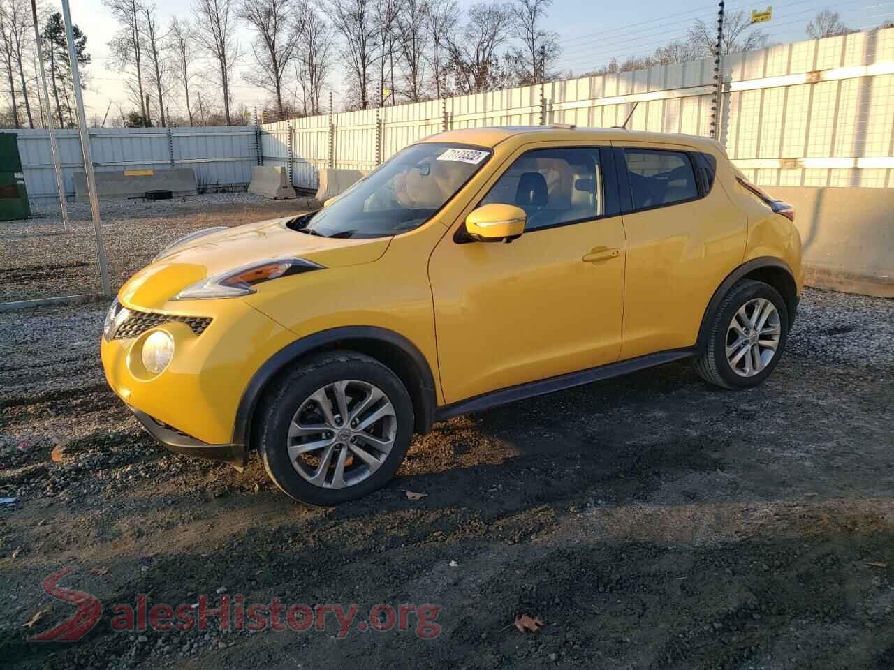 2016 NISSAN JUKE — VIN JN8AF5MR3GT604762
