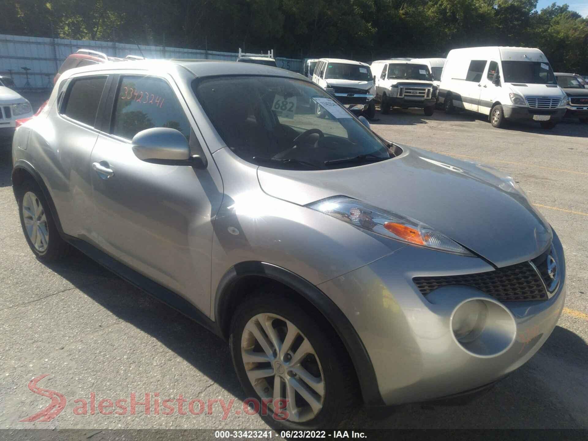 2011 NISSAN JUKE — VIN JN8AF5MR4BT017222