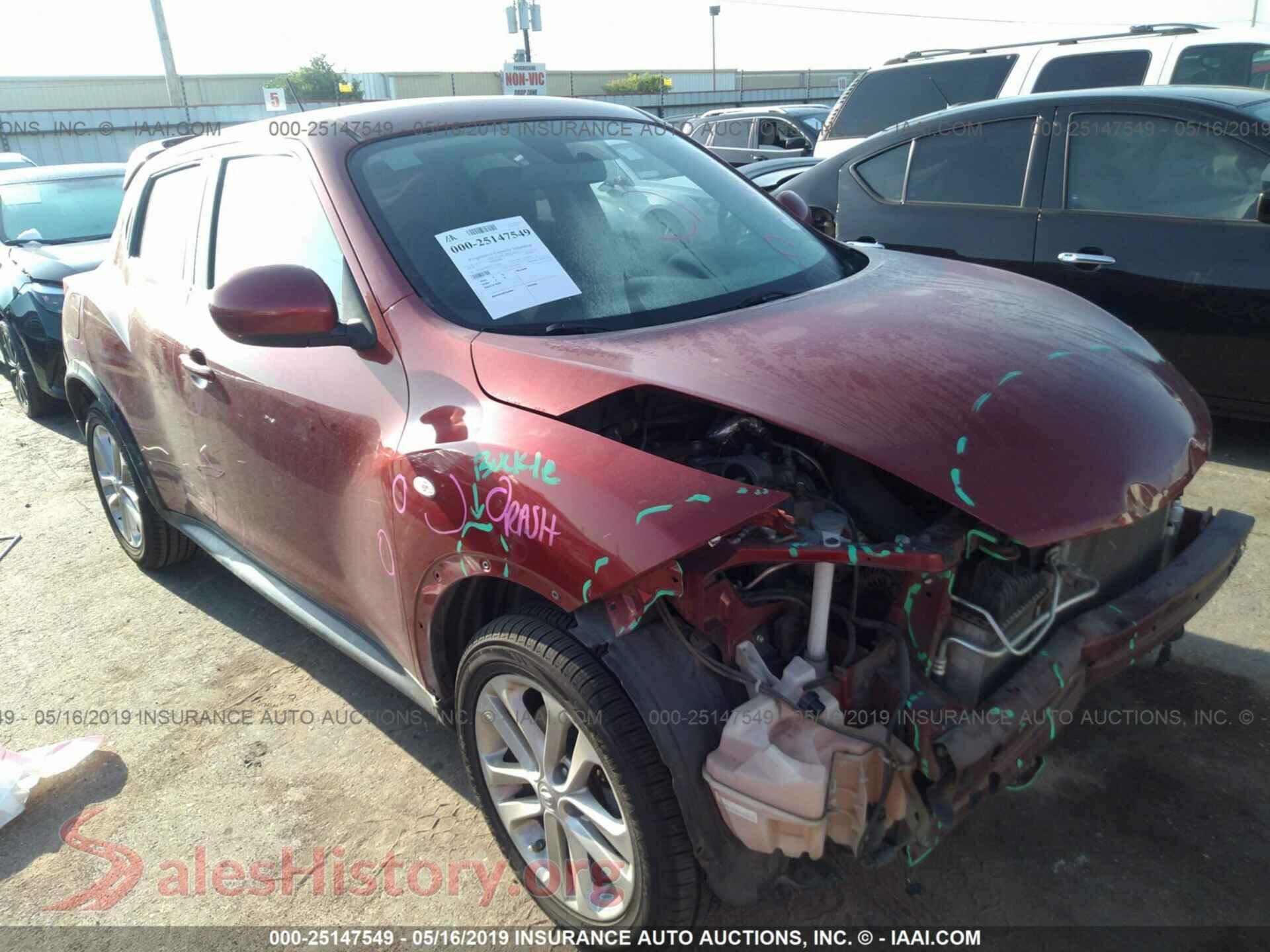 2012 NISSAN JUKE — VIN JN8AF5MRXCT116869