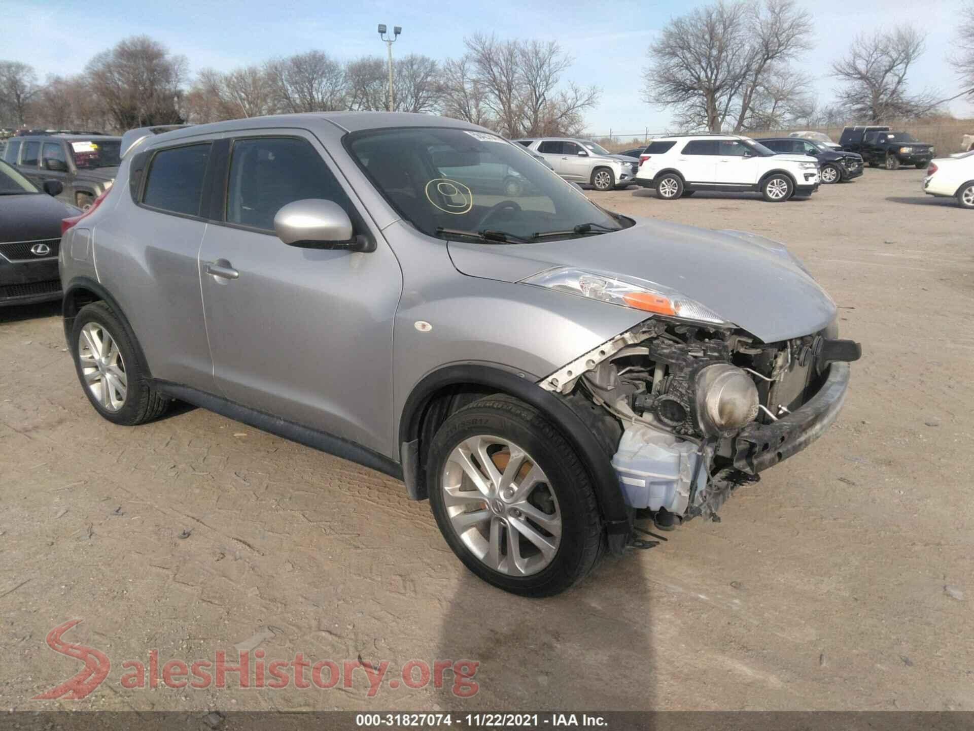 2012 NISSAN JUKE — VIN JN8AF5MV0CT109412