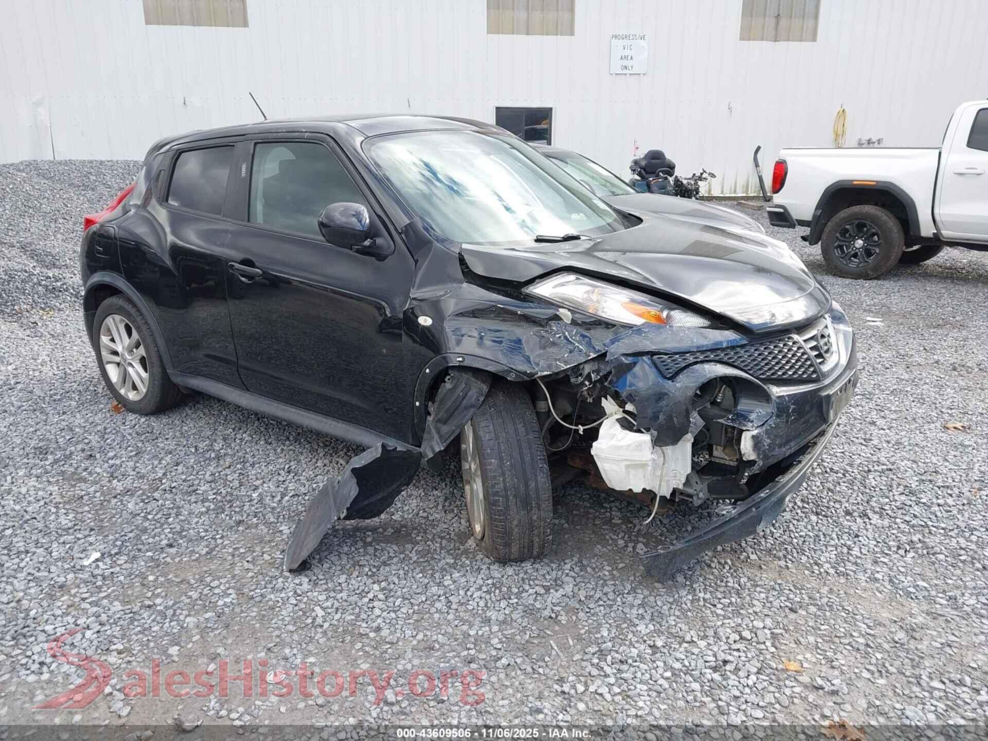 2013 NISSAN JUKE — VIN JN8AF5MV1DT220584