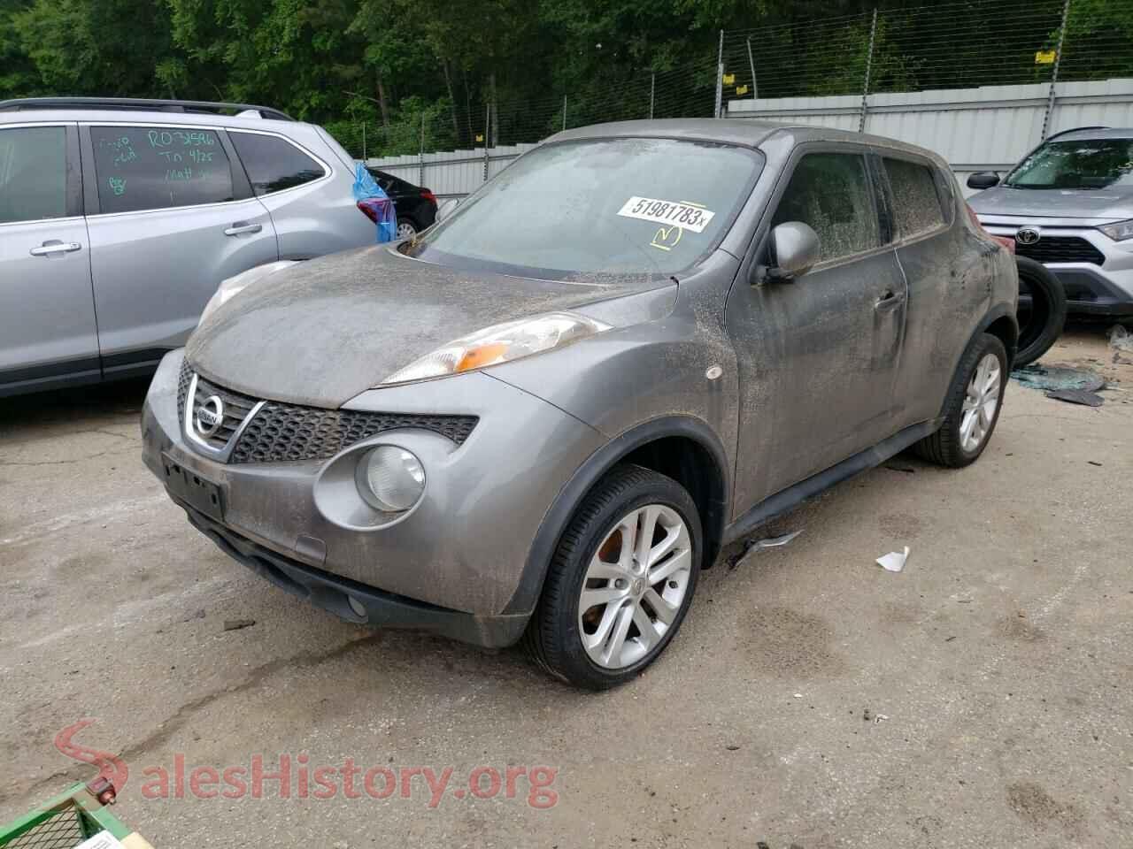 2014 NISSAN JUKE — VIN JN8AF5MV3ET361321