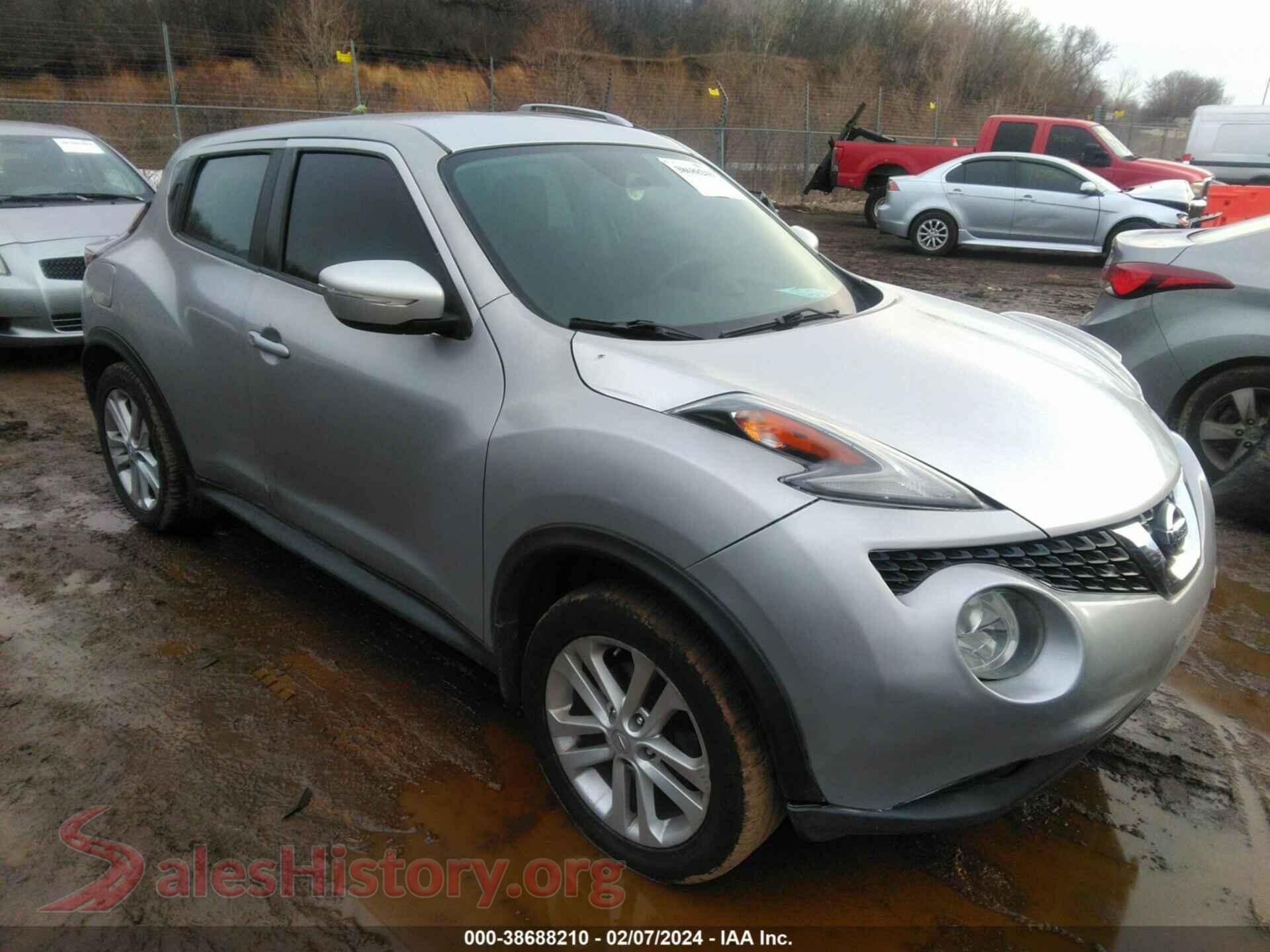 2016 NISSAN JUKE — VIN JN8AF5MV3GT657586