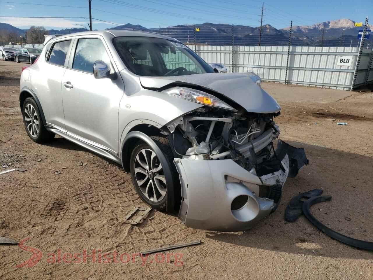 2012 NISSAN JUKE — VIN JN8AF5MV5CT123256