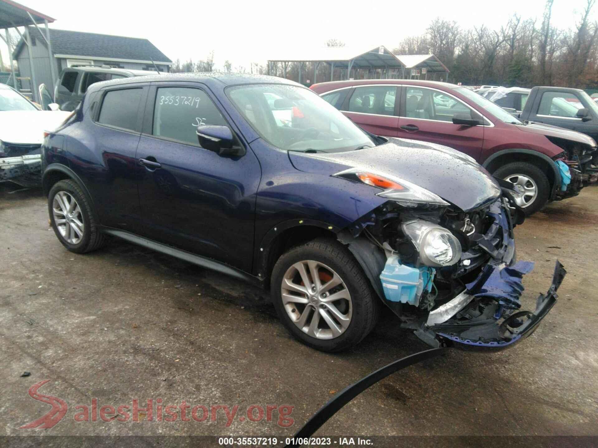 2016 NISSAN JUKE — VIN JN8AF5MV5GT658366