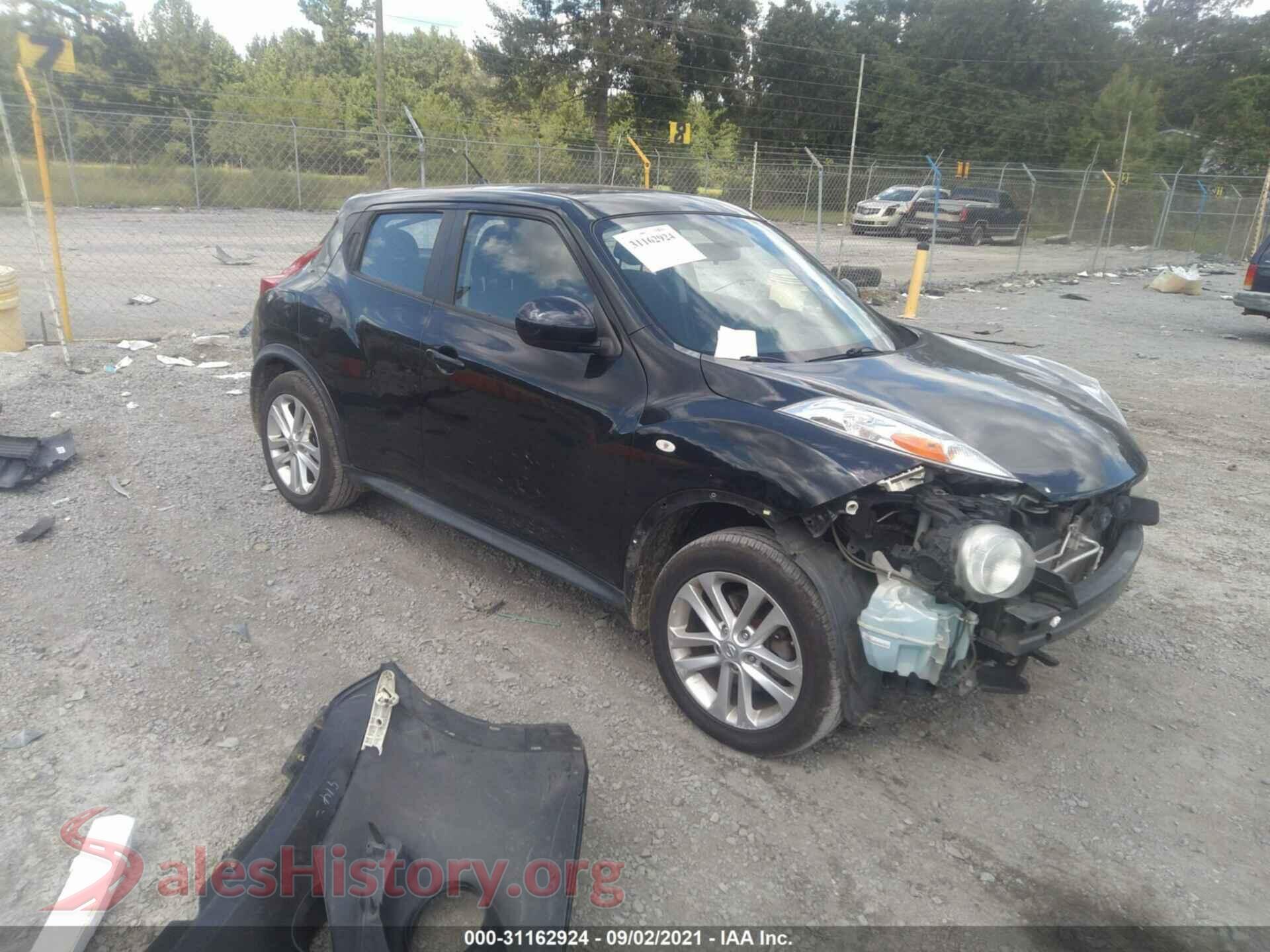2012 NISSAN JUKE — VIN JN8AF5MV6CT127963
