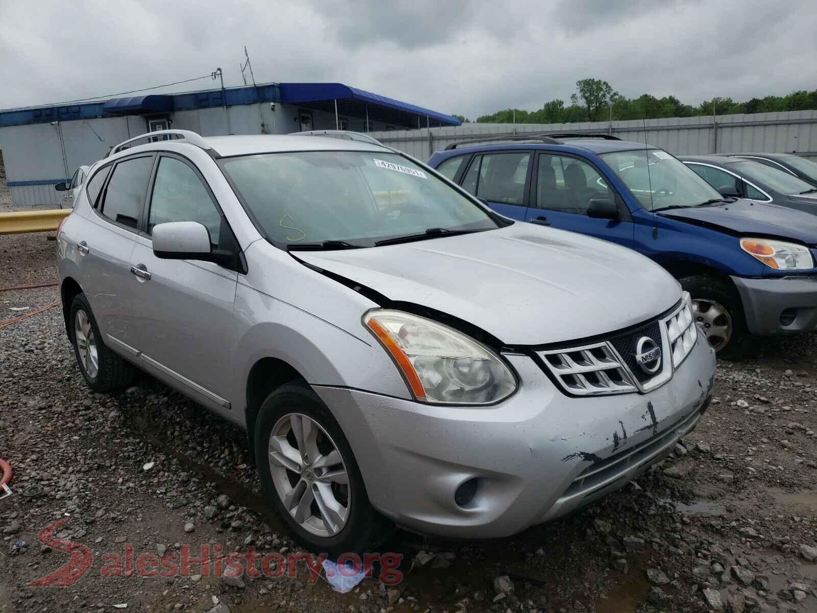 2012 NISSAN ROGUE — VIN JN8AS5MV7CW369395