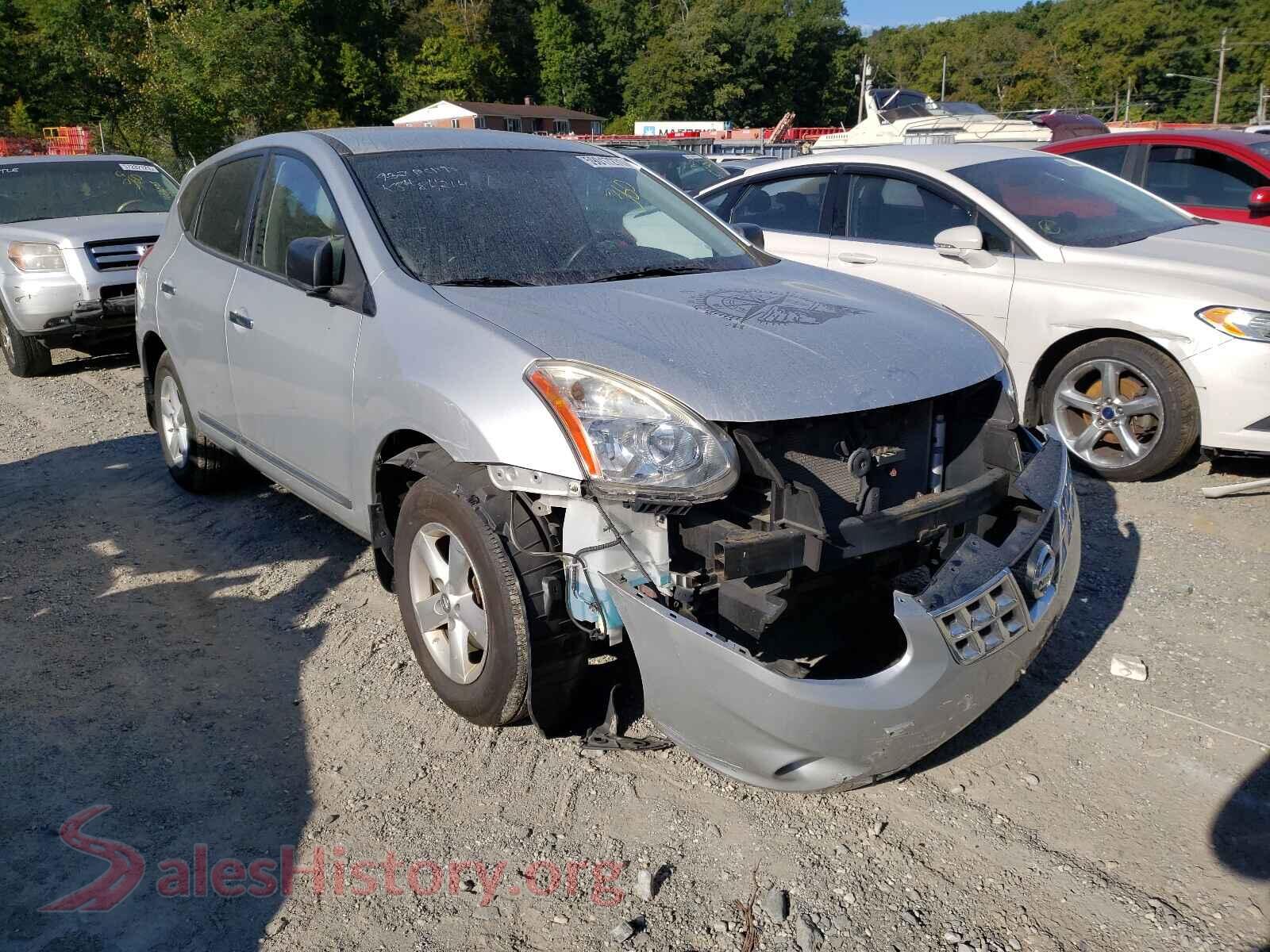 2012 NISSAN ROGUE — VIN JN8AS5MV9CW386361