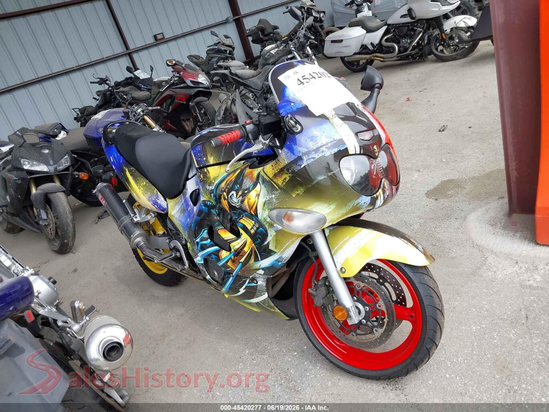 2006 SUZUKI GSX600 — VIN JS1GN79A362100251