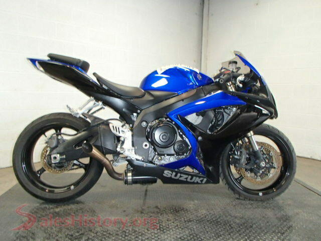 2007 SUZUKI GSXR600 — VIN JS1GN7DA072105240