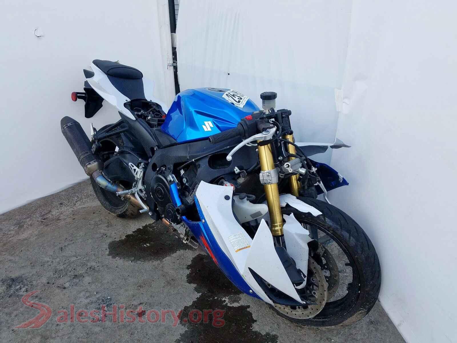 2013 SUZUKI GSX-R750 — VIN JS1GR7MA6D2101905