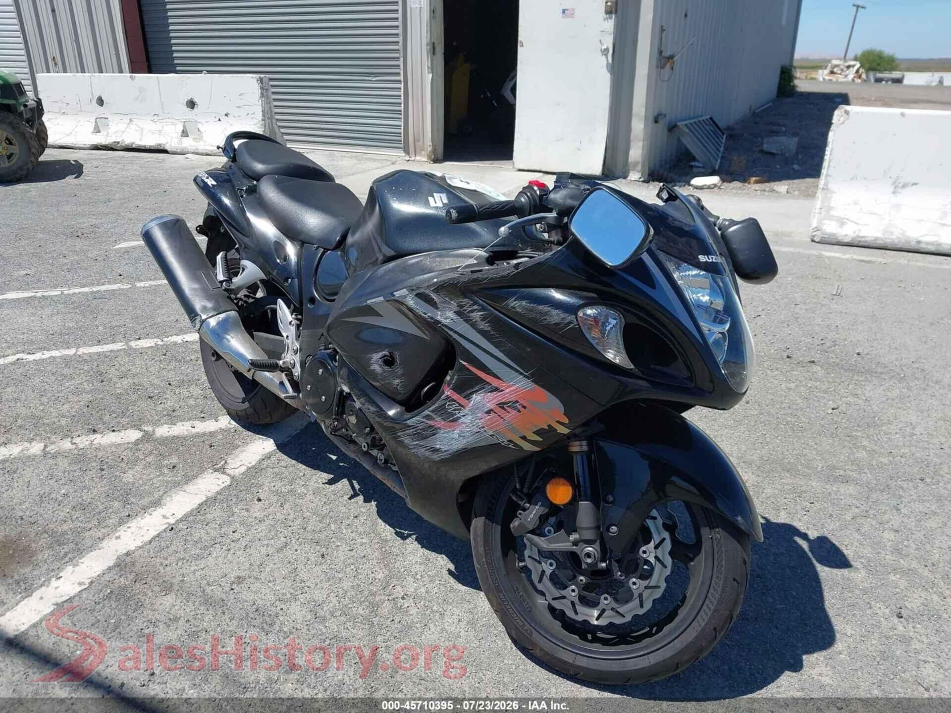 2009 SUZUKI GSX1300 — VIN JS1GX72A192104291