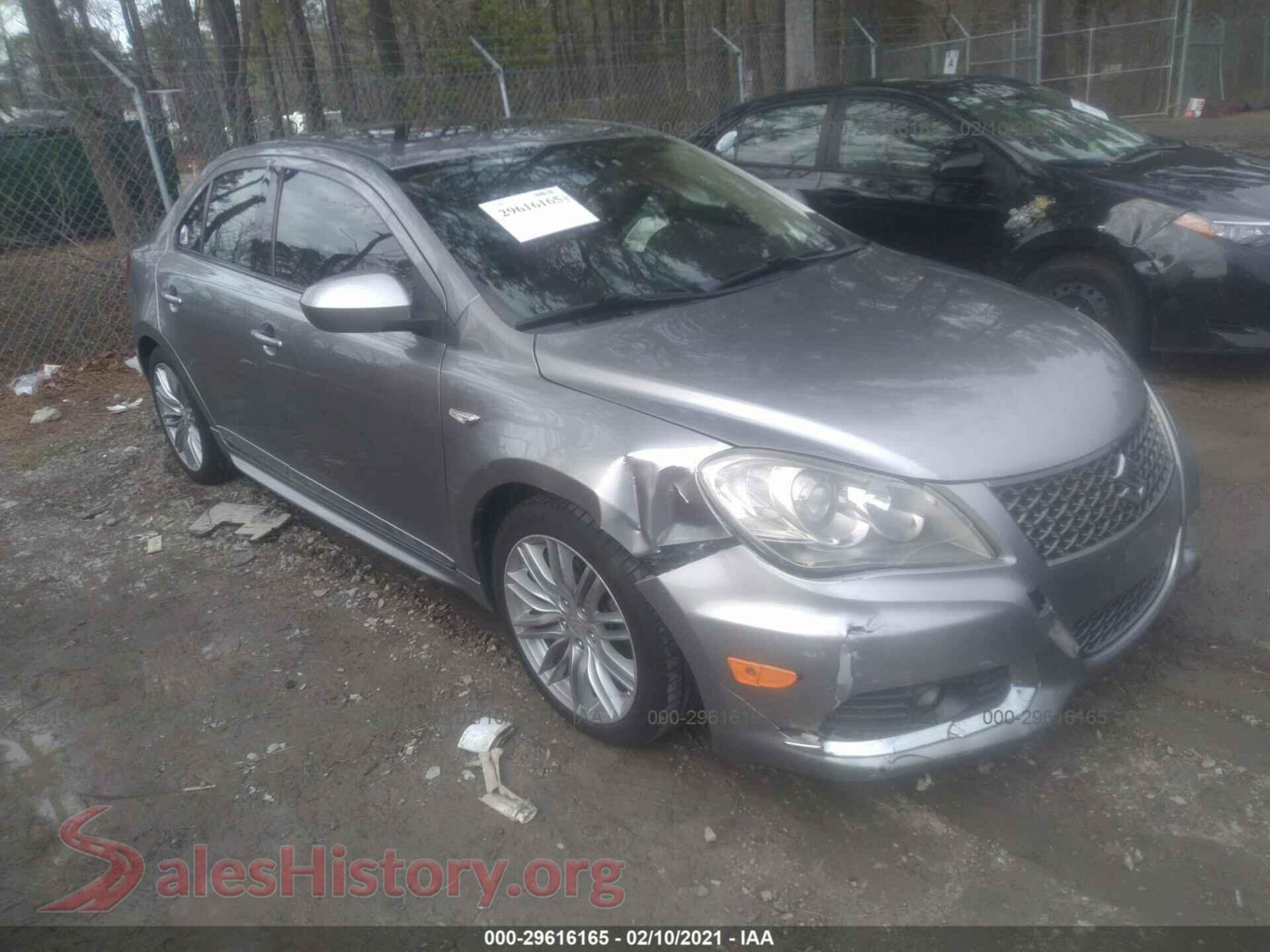 2011 SUZUKI KIZASHI — VIN JS2RE9A86B6110574