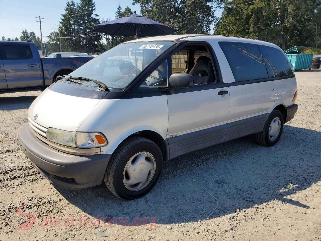 1993 TOYOTA PREVIA — VIN JT3AC22S3P1016028