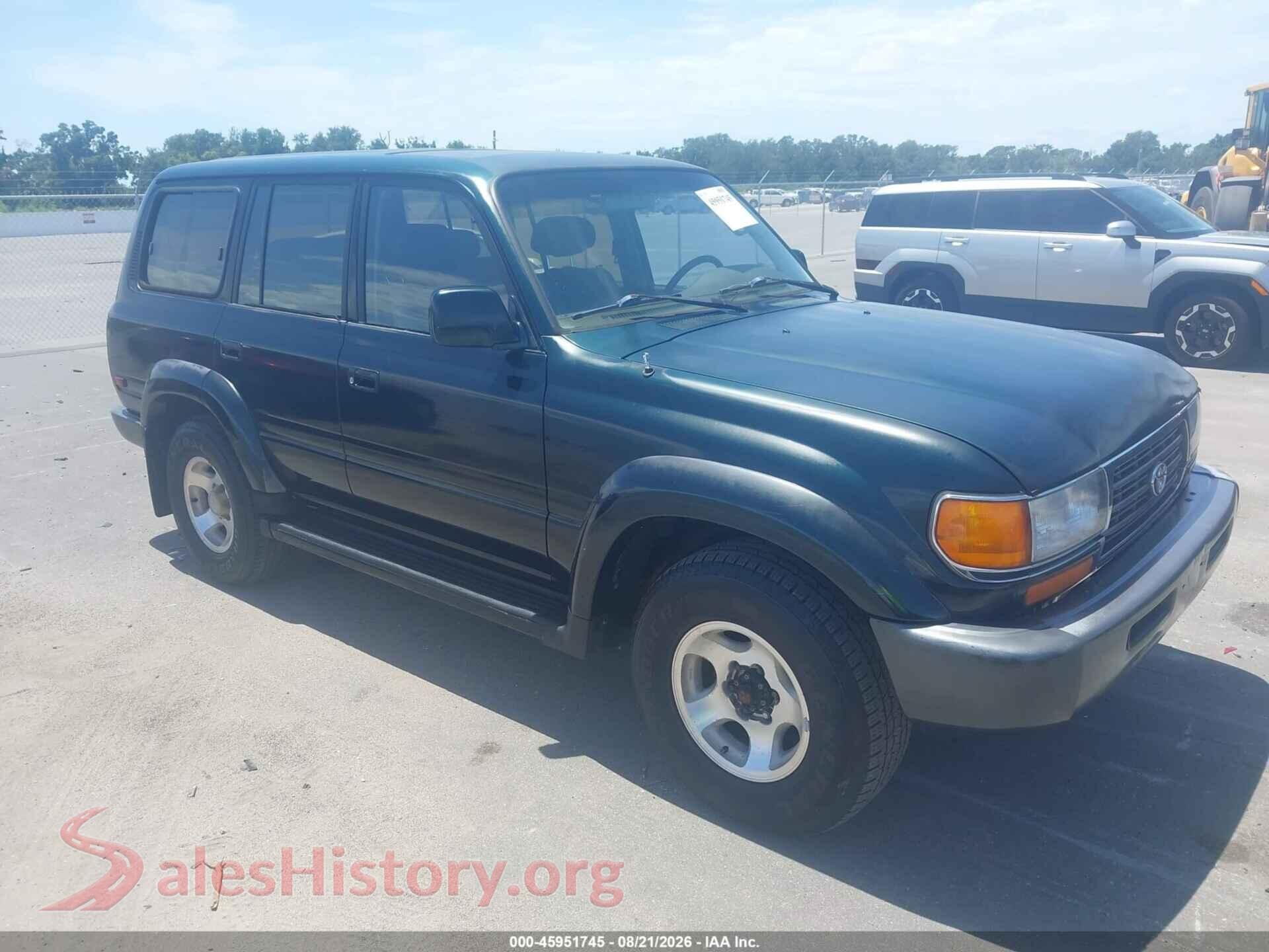 1995 TOYOTA LAND CRUISER — VIN JT3DJ81W5S0112333
