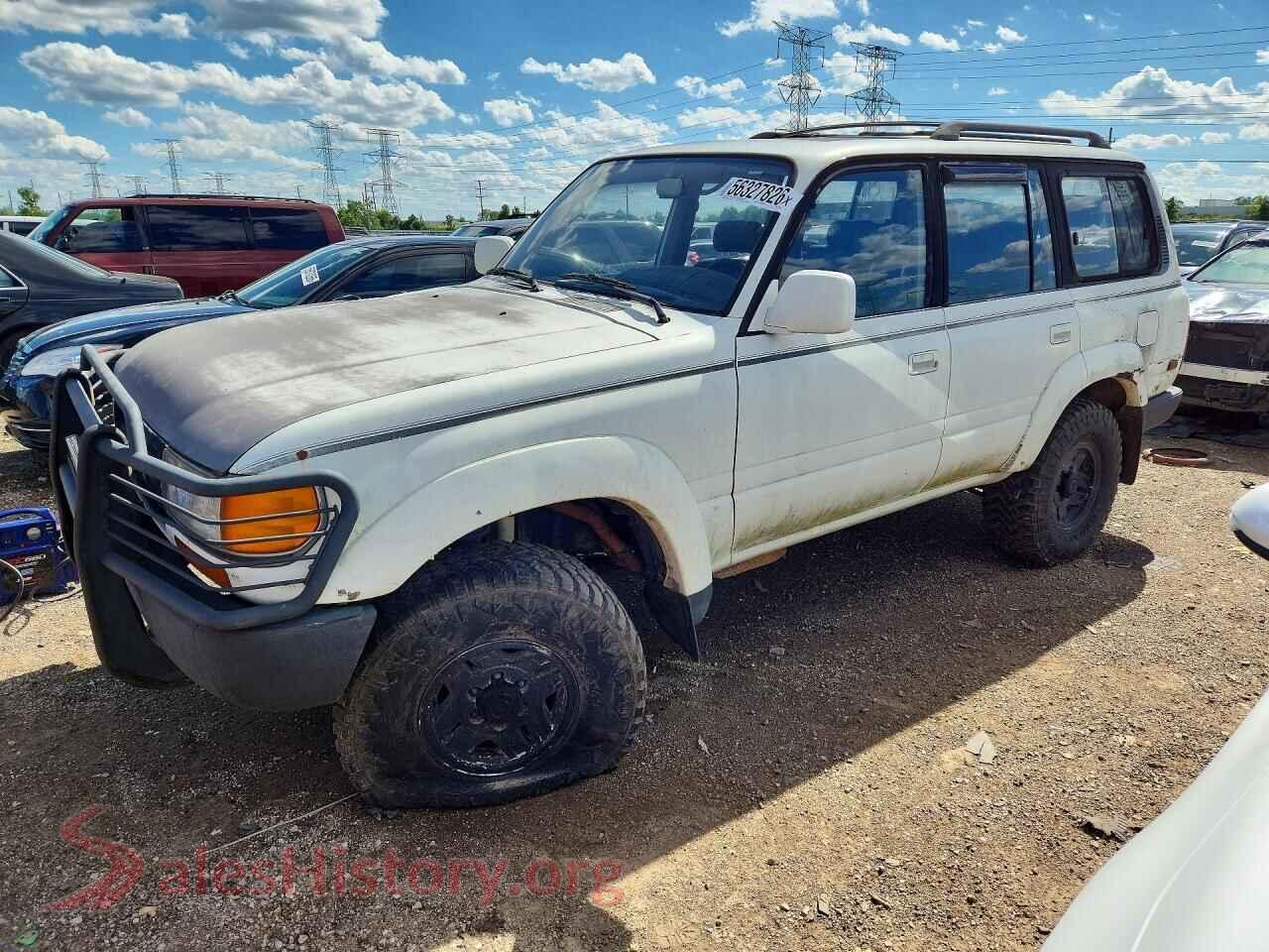 1992 TOYOTA LAND CRUIS — VIN JT3FJ80W6N0041559