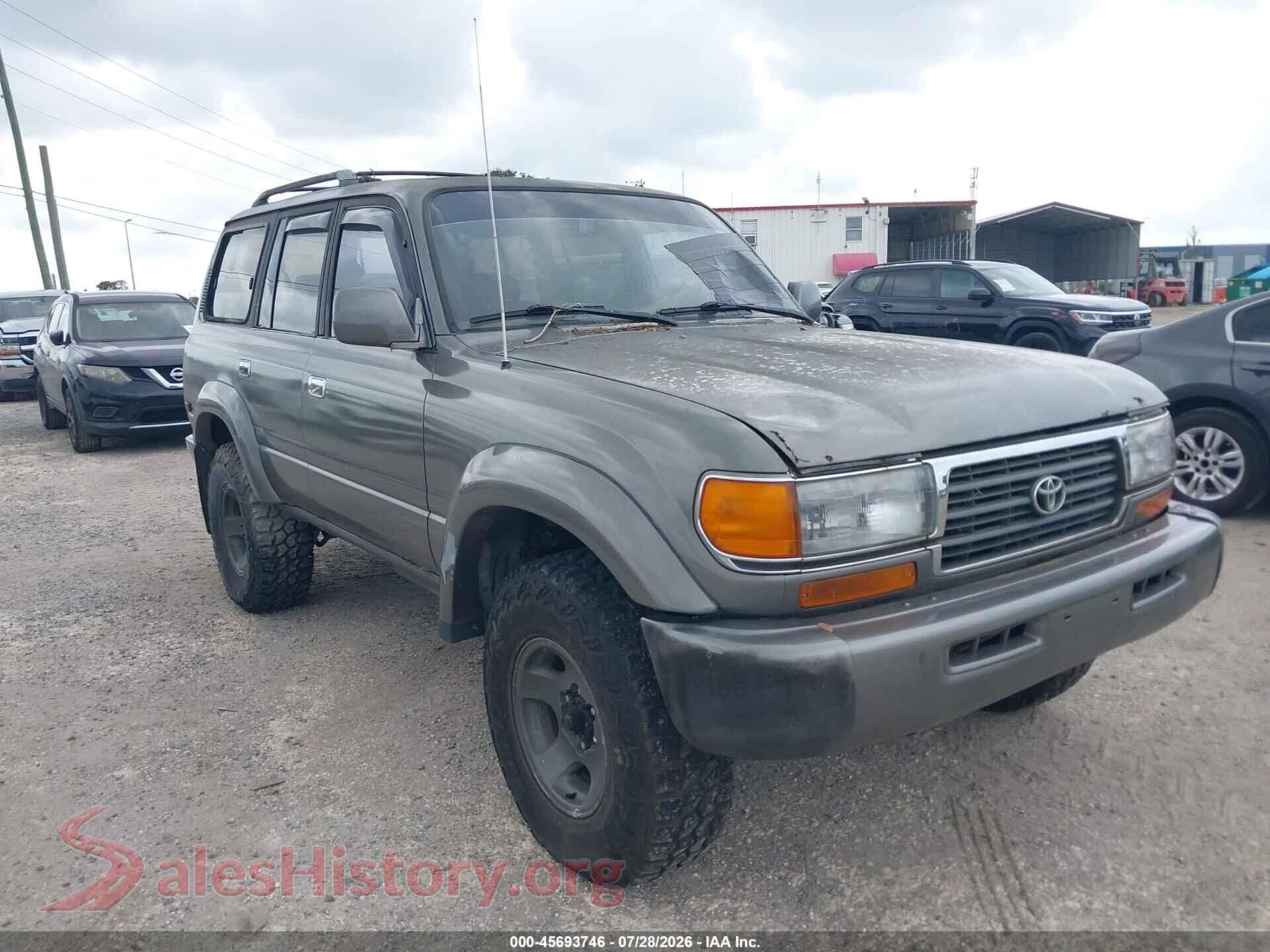 1996 TOYOTA LAND CRUISER — VIN JT3HJ85J5T0117775