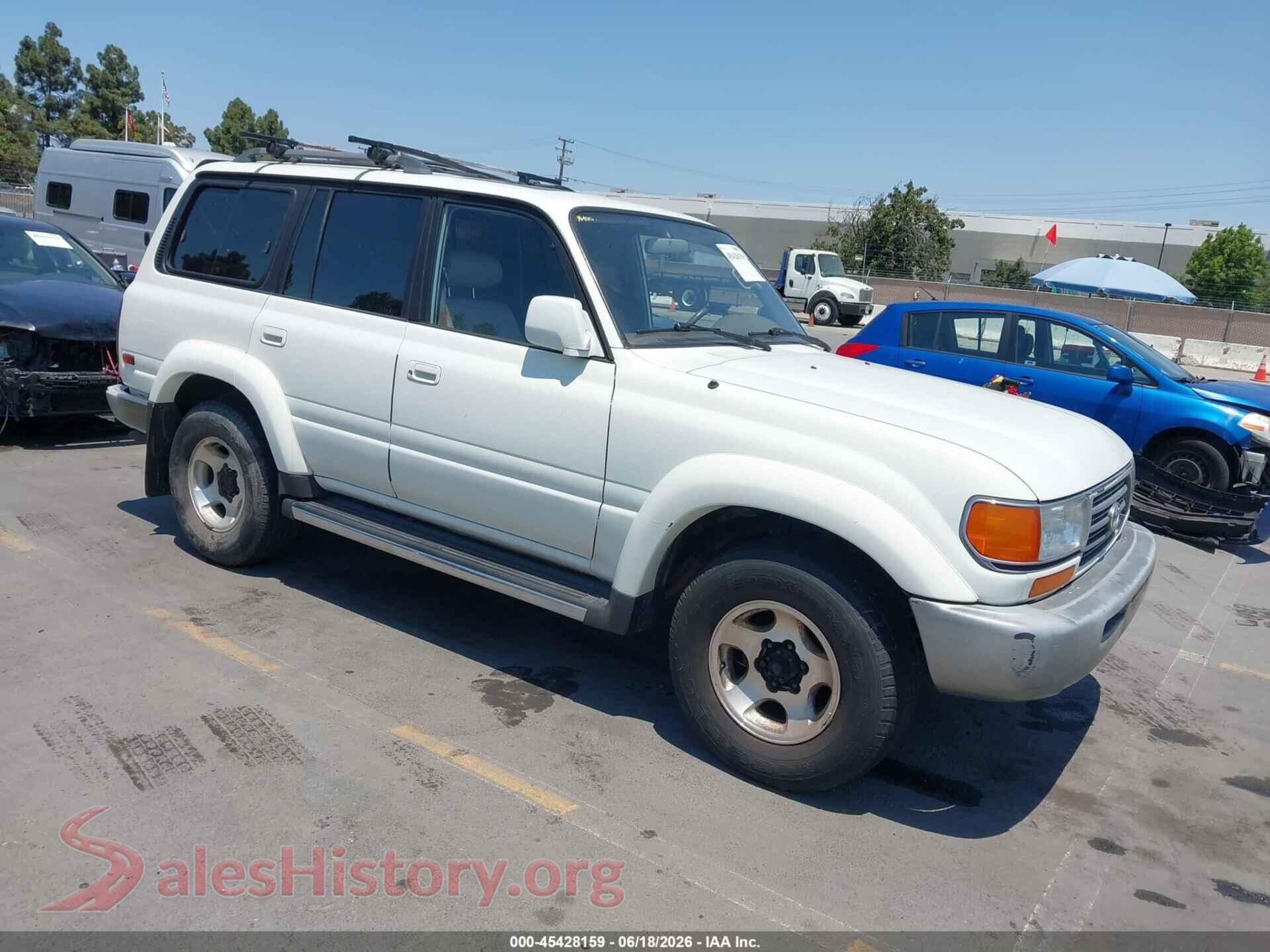 1996 TOYOTA LAND CRUISER — VIN JT3HJ85JXT0124334