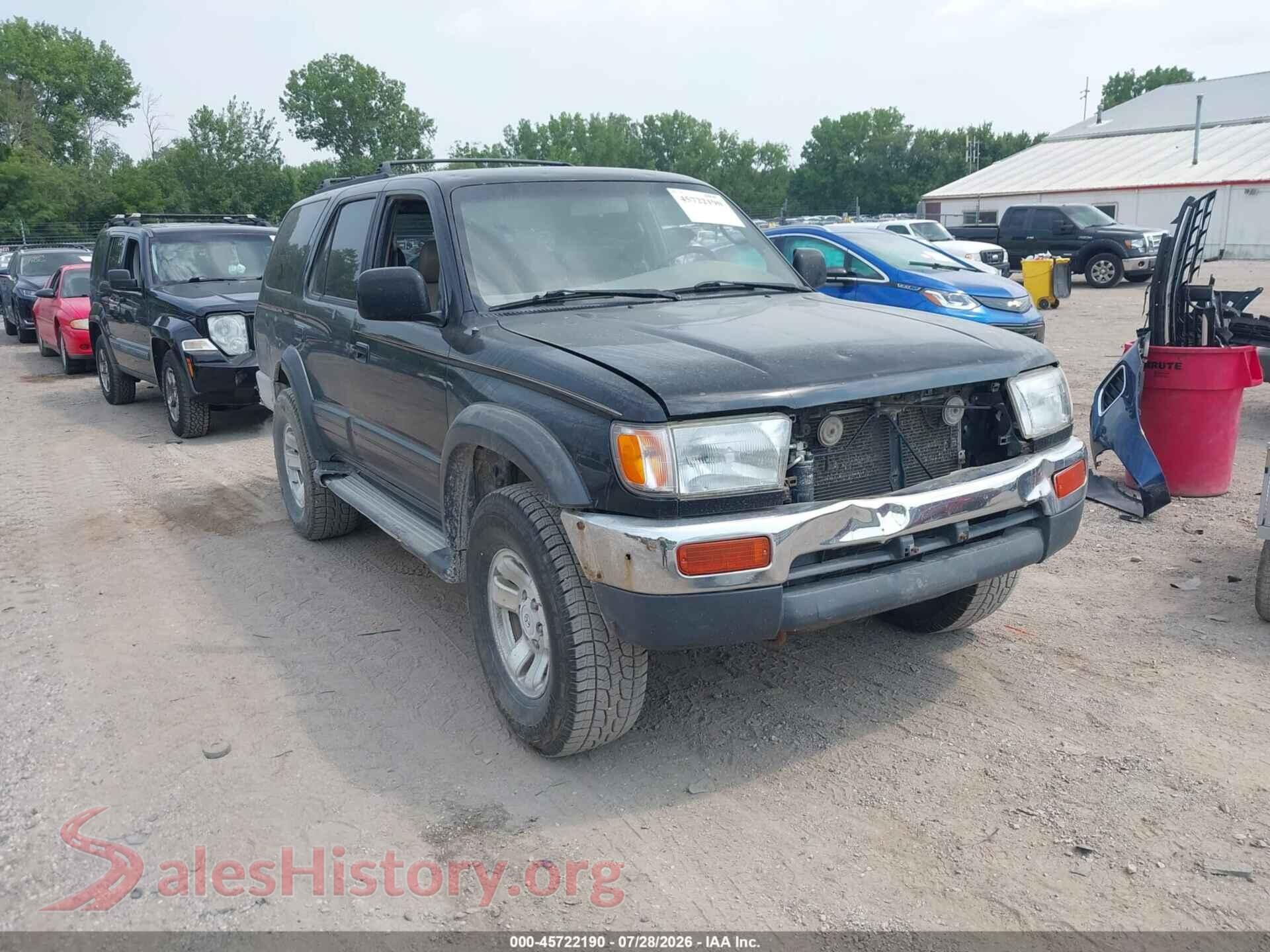 1997 TOYOTA 4RUNNER — VIN JT3HN87RXV0123520