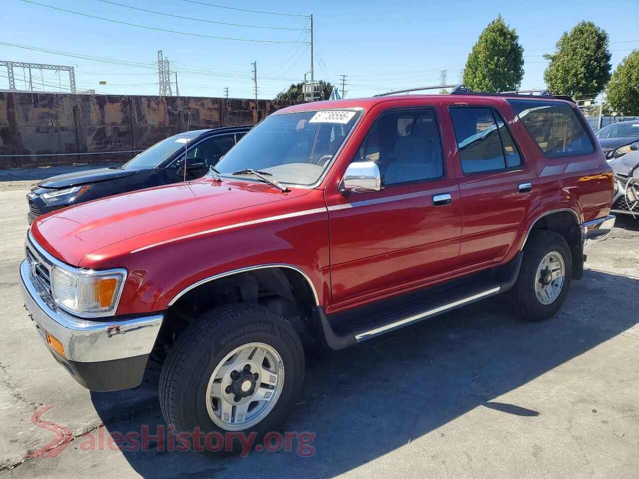 1993 TOYOTA 4RUNNER — VIN JT3VN29V6P0014808