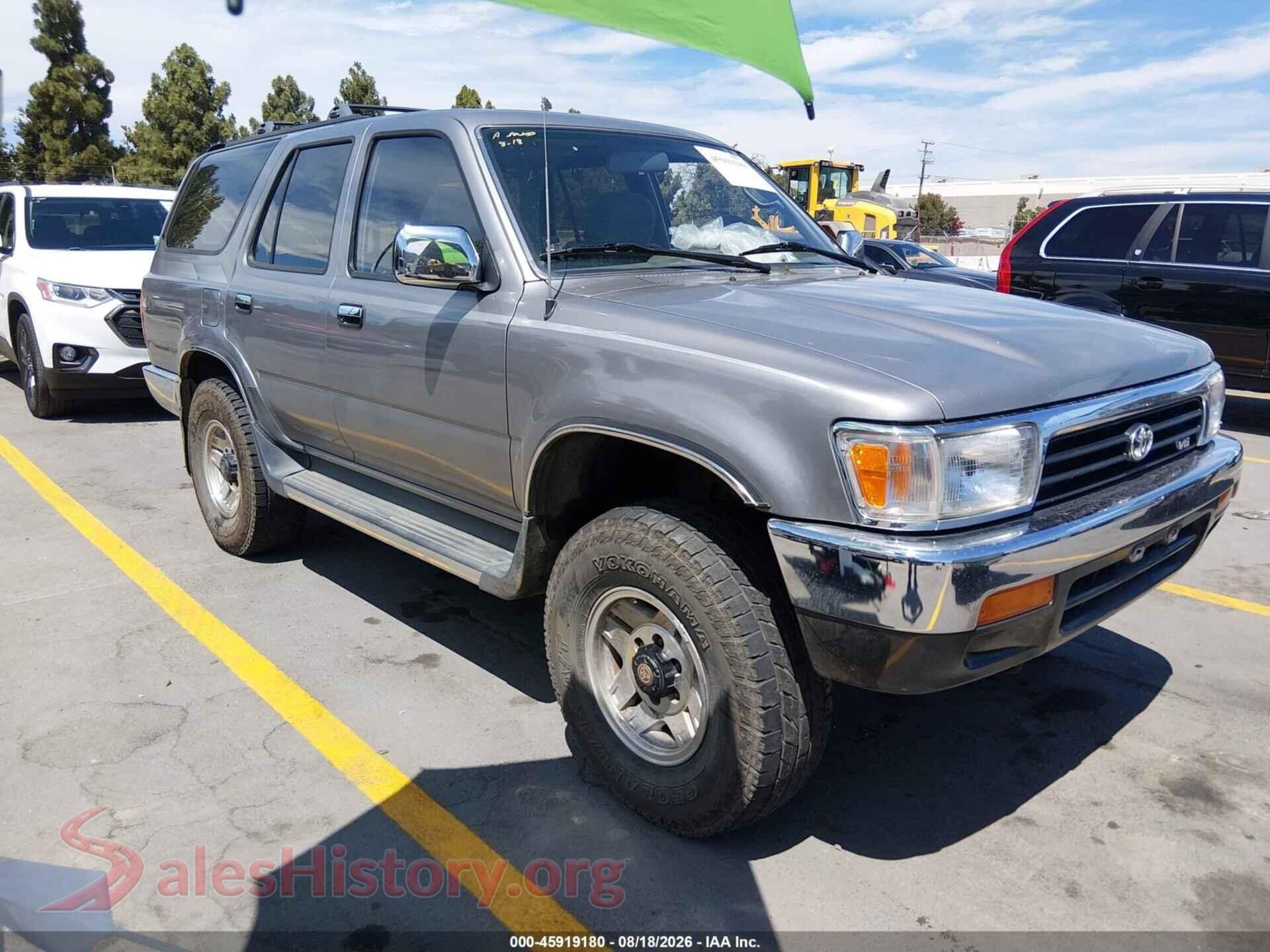 1993 TOYOTA 4RUNNER — VIN JT3VN39WXP0110052