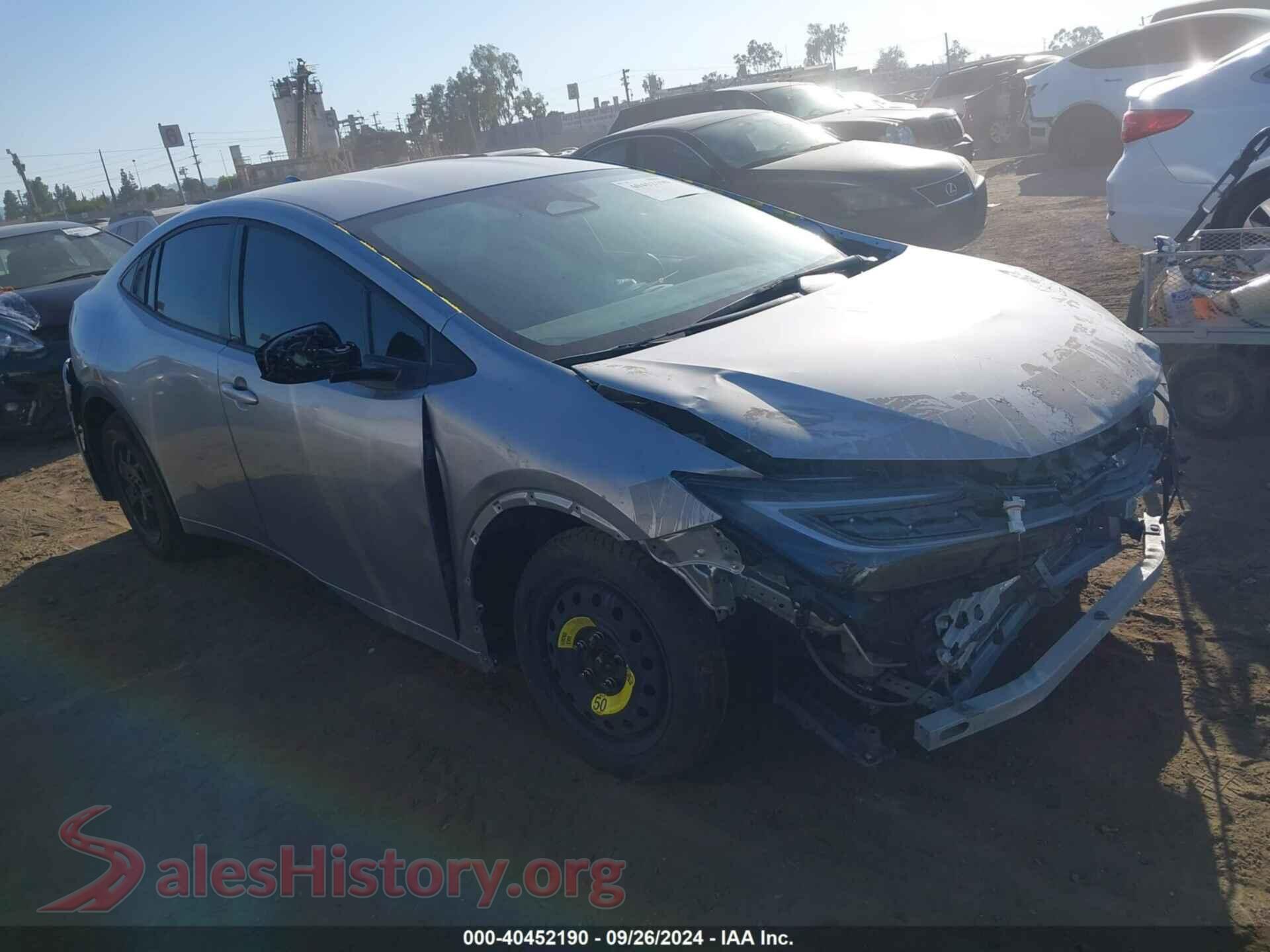 2023 TOYOTA PRIUS — VIN JTDACAAU1P3011553