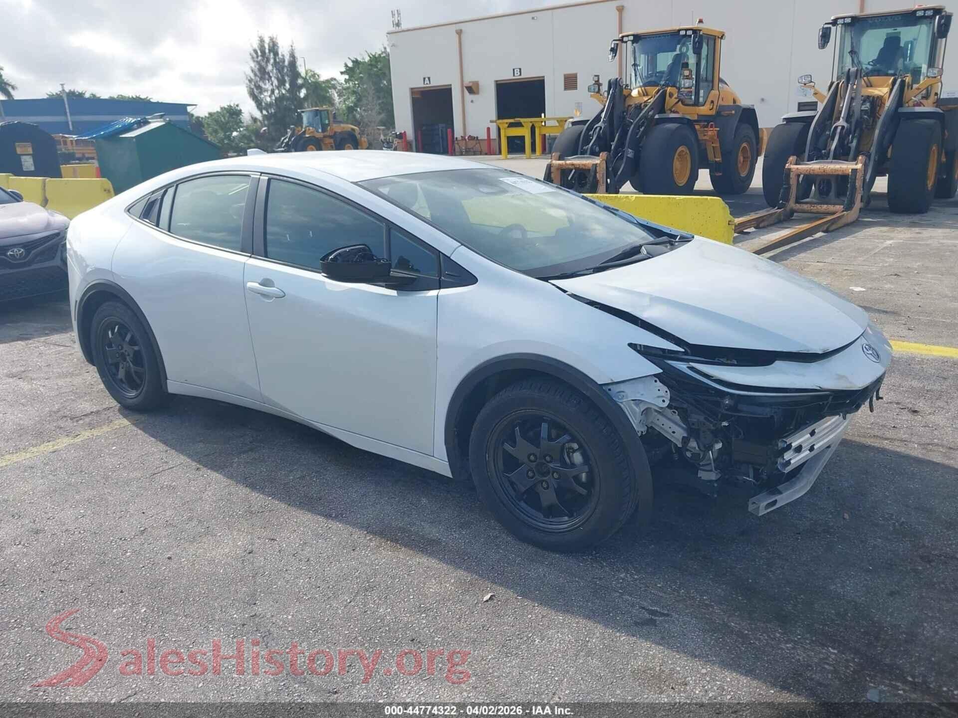 2024 TOYOTA PRIUS — VIN JTDACAAU1R3025259