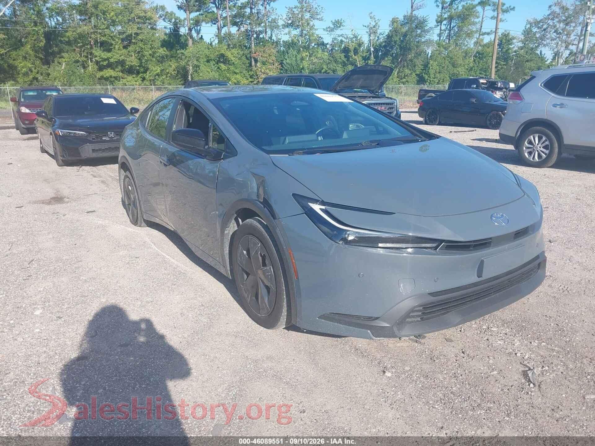 2024 TOYOTA PRIUS — VIN JTDACAAU3R3021911