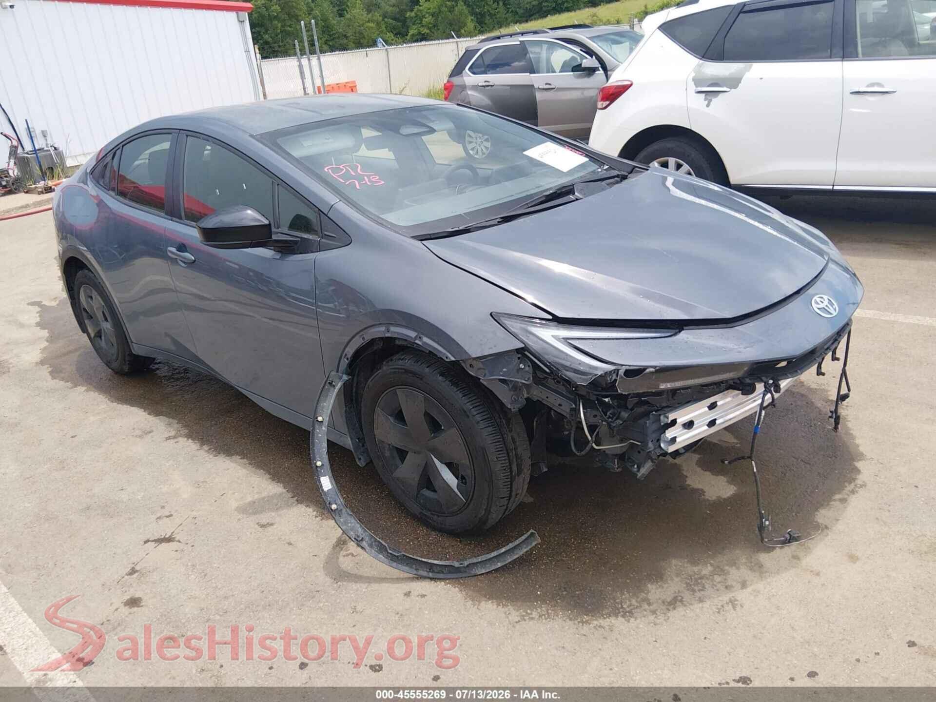 2025 TOYOTA PRIUS — VIN JTDACAAU3S3064294