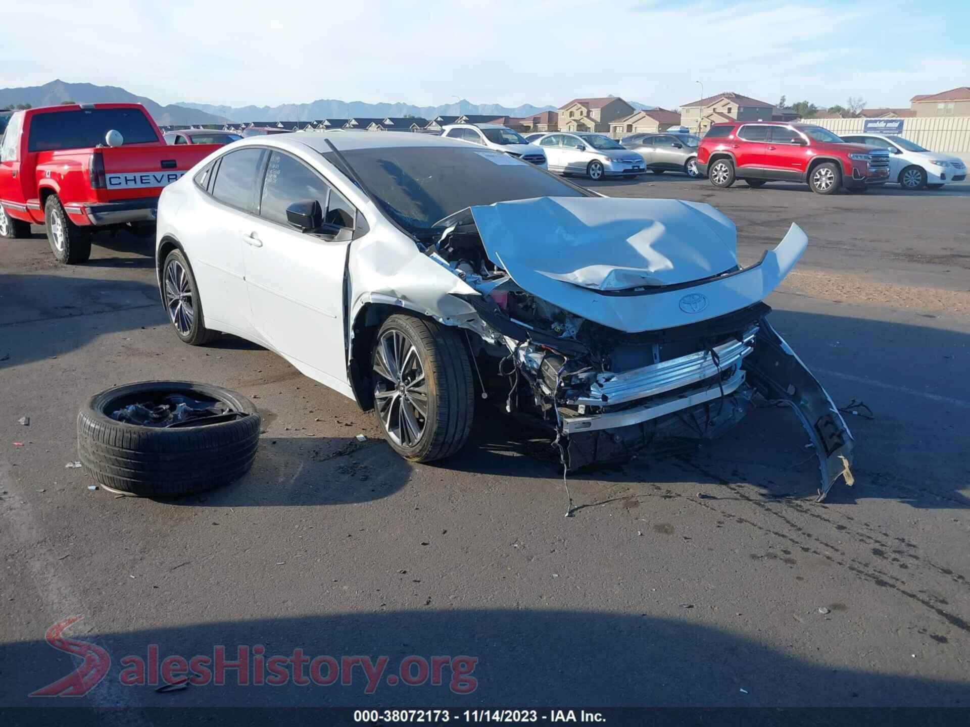 2023 TOYOTA PRIUS — VIN JTDACAAU6P3005358