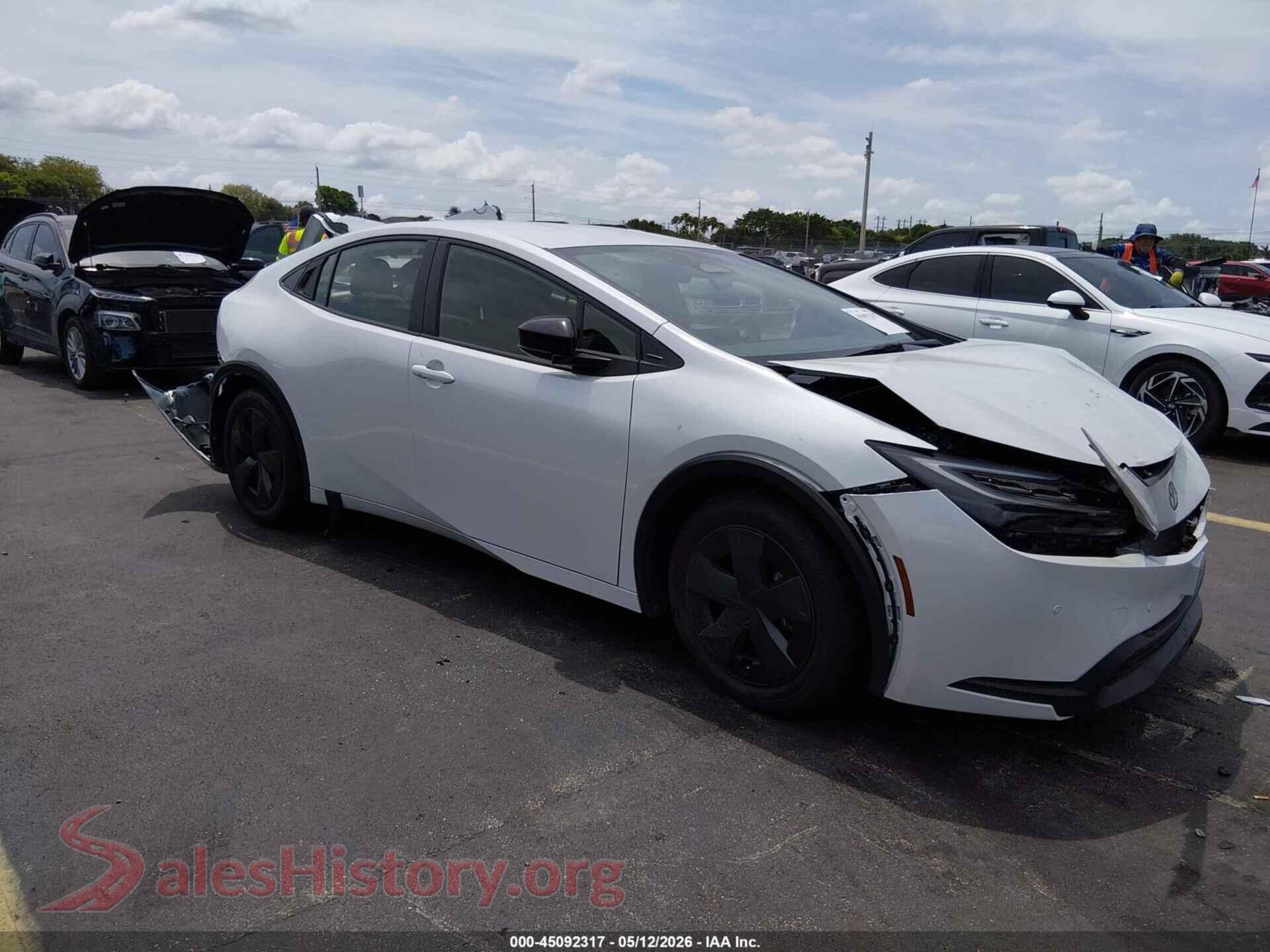 2025 TOYOTA PRIUS — VIN JTDACAAU7S3055730