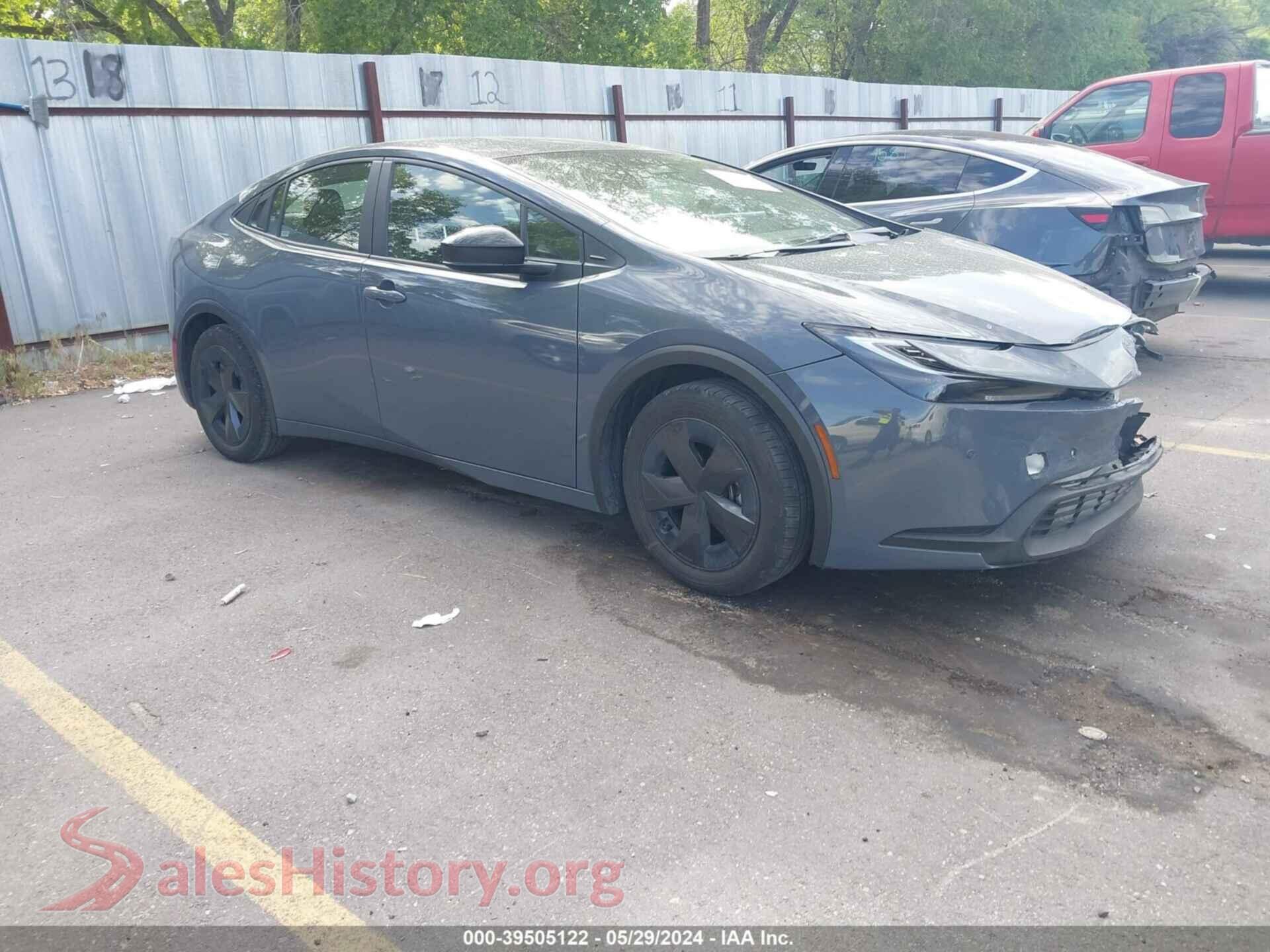 2023 TOYOTA PRIUS — VIN JTDACAAU9P3000235