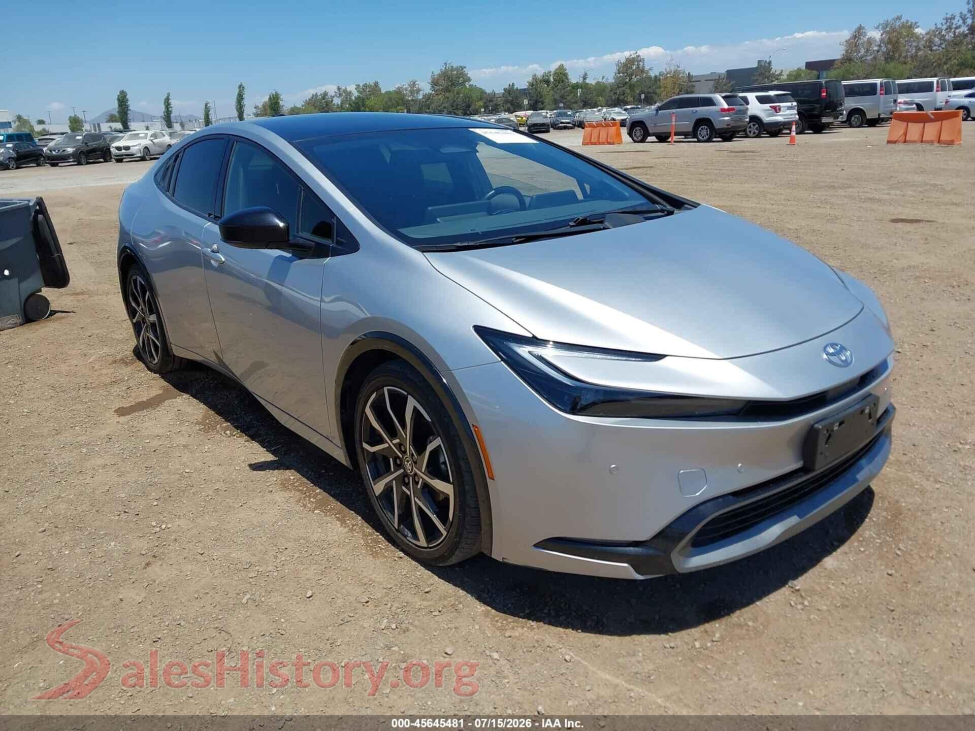 2023 TOYOTA PRIUS — VIN JTDACAAU9P3001434