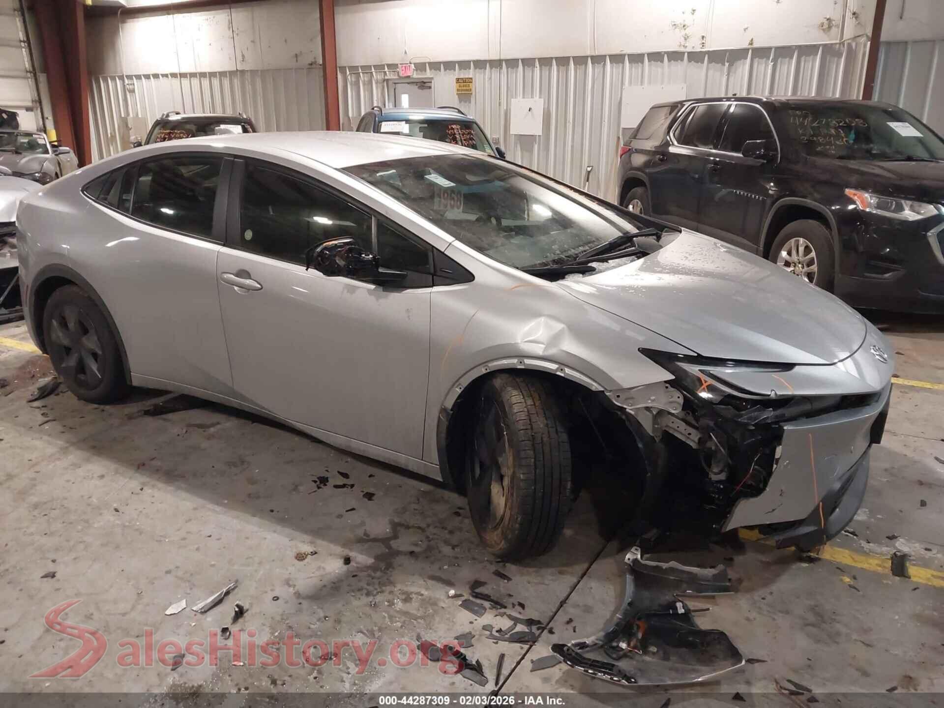 2024 TOYOTA PRIUS — VIN JTDACAAUXR3022215